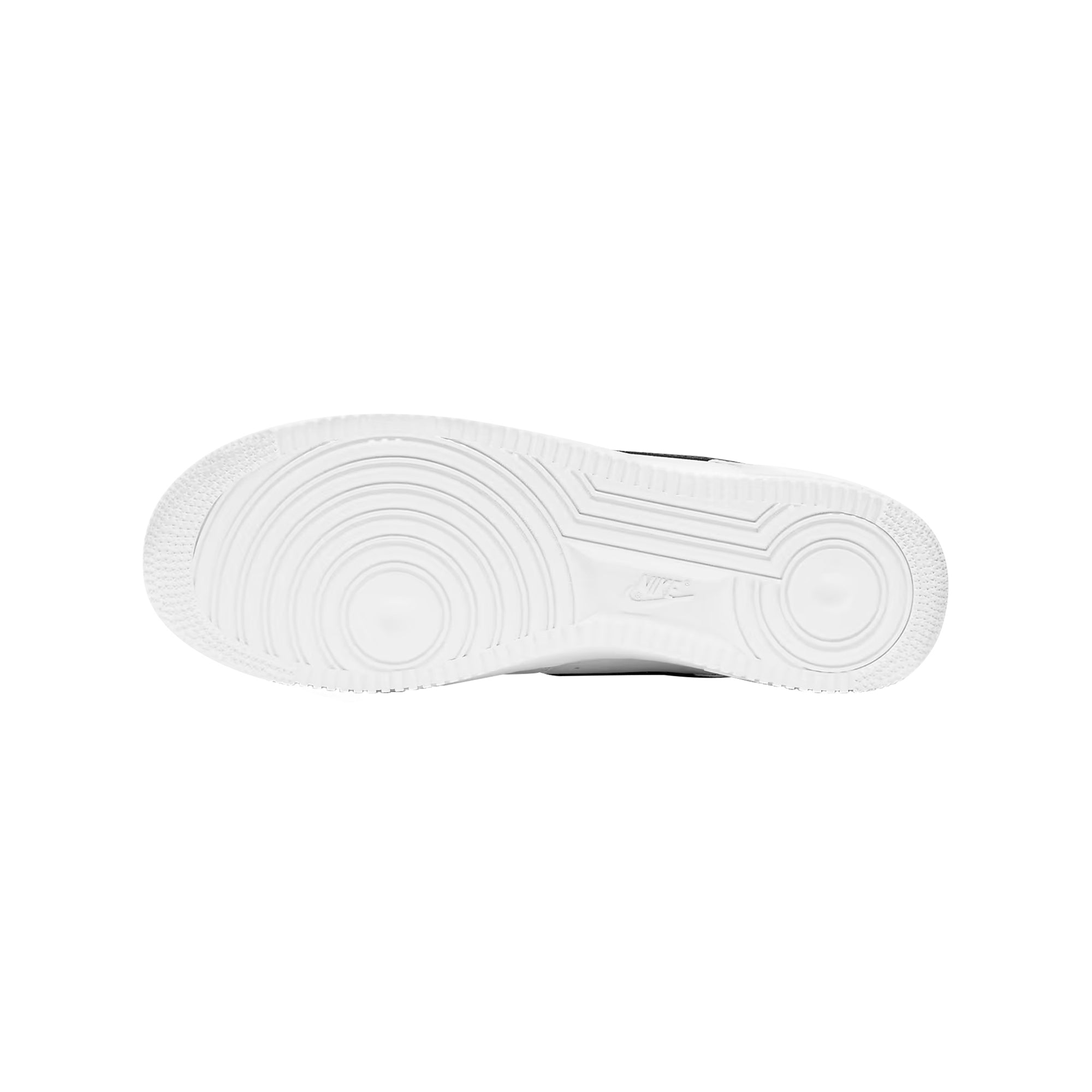 Sneakers Uomo, modello Air Force 1 '07, con tomaia in pelle e logo a contrasto