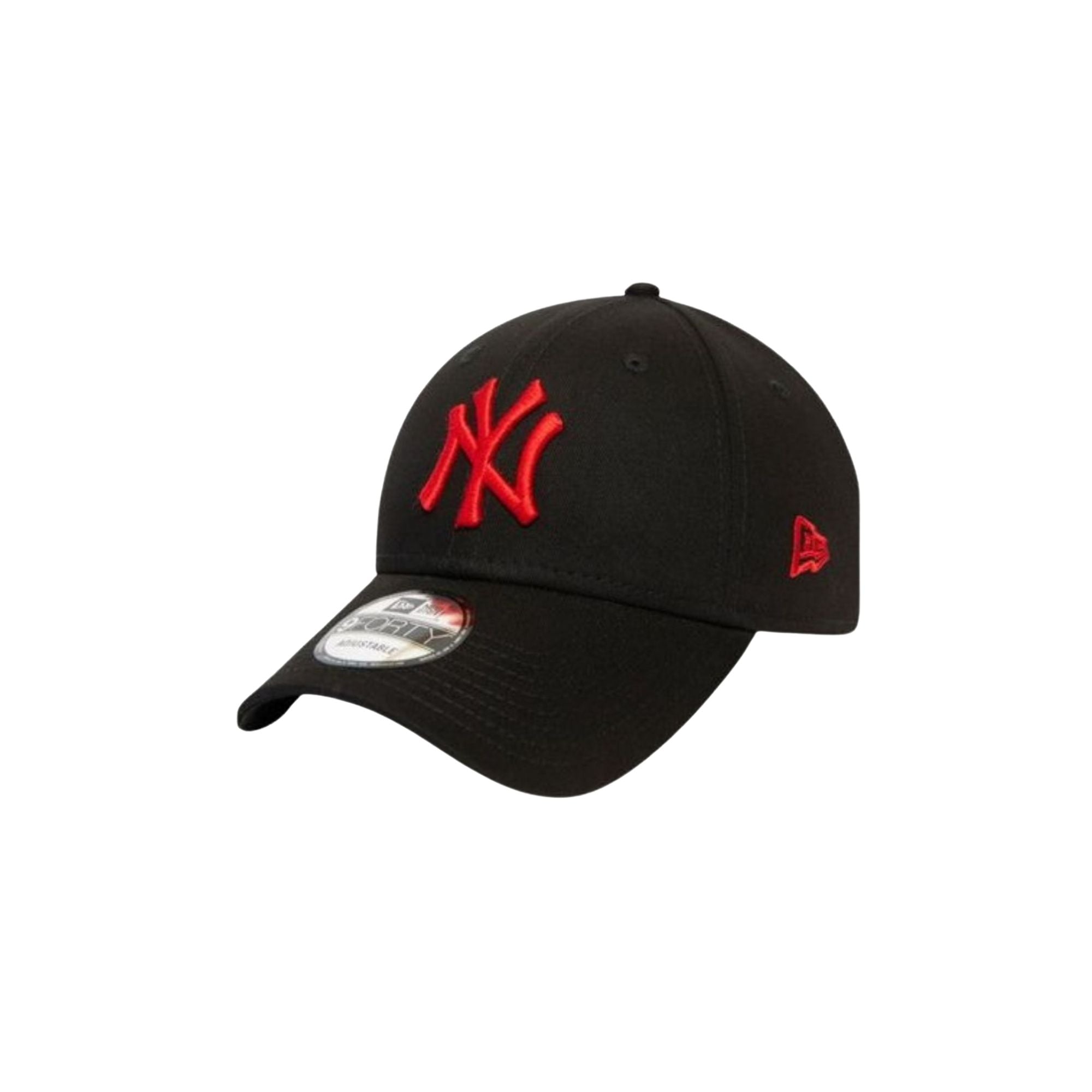 Cappello Unisex con visiera e ricamo logo rosso