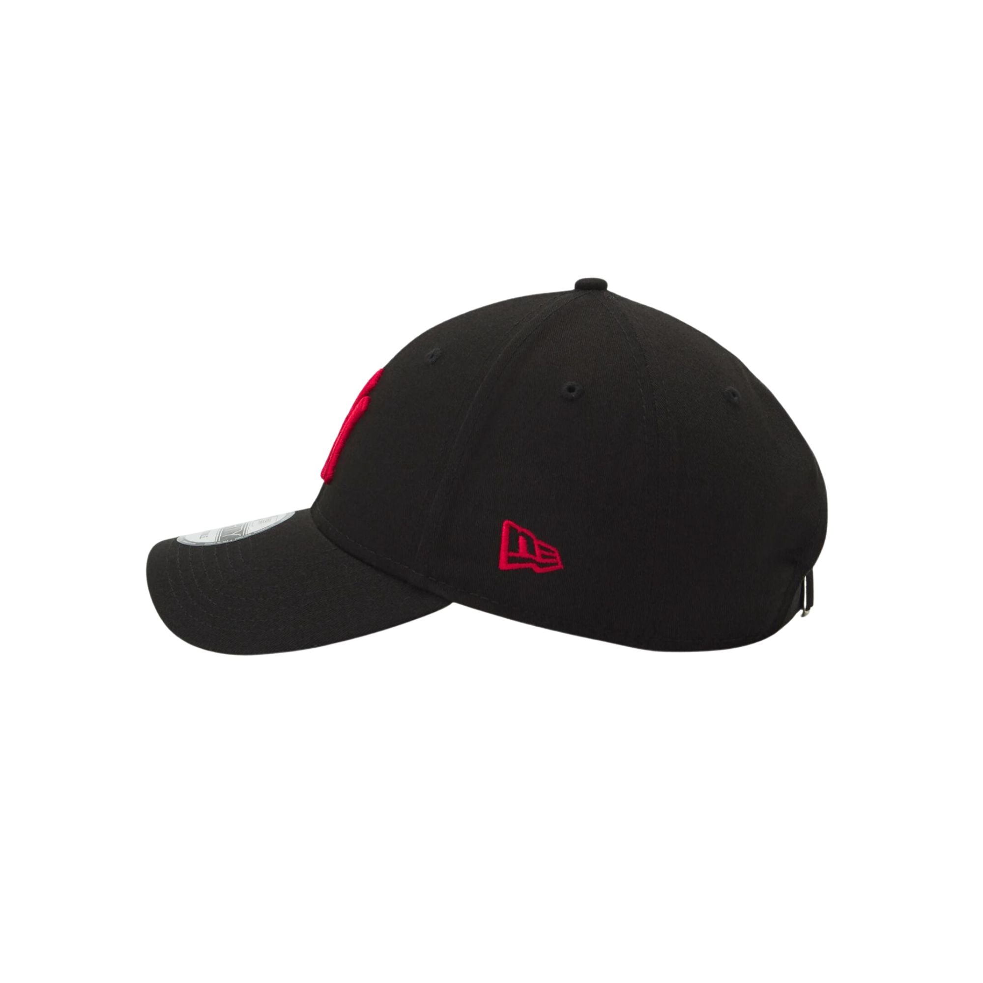 Cappello Unisex con visiera e ricamo logo rosso