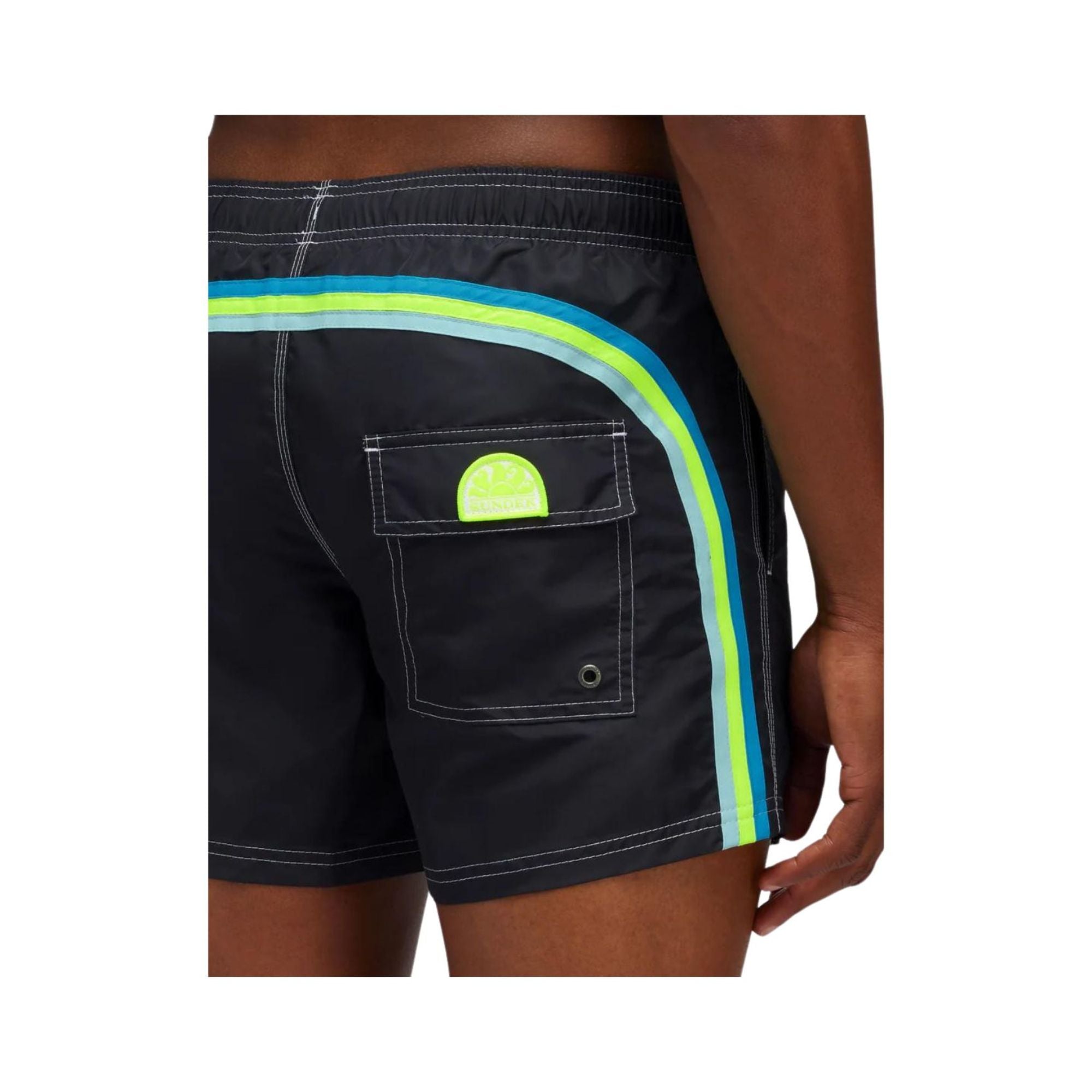 Costume Uomo Board Short Nero