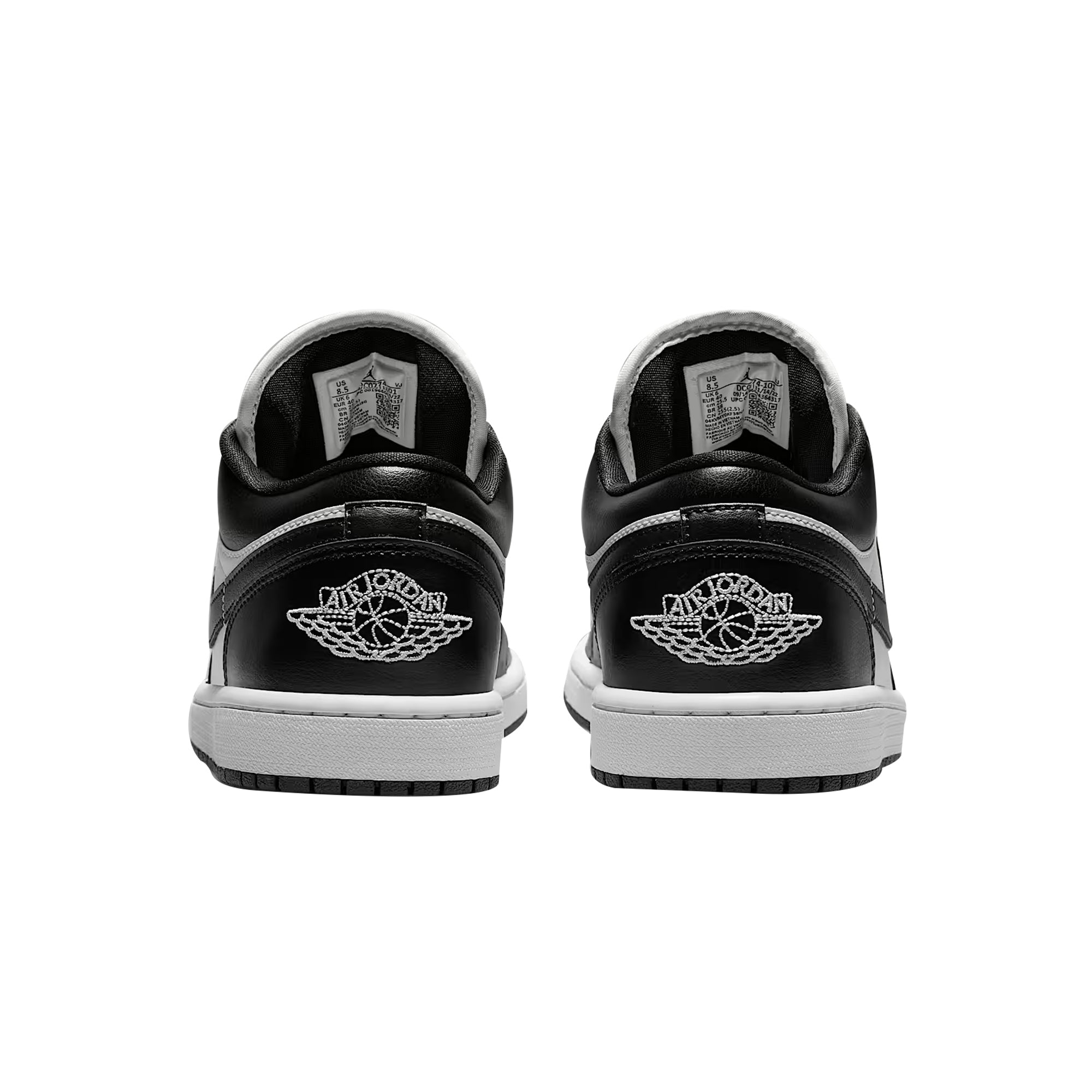 Sneakers Donna Air Jordan 1 Low, bicolore, in pelle