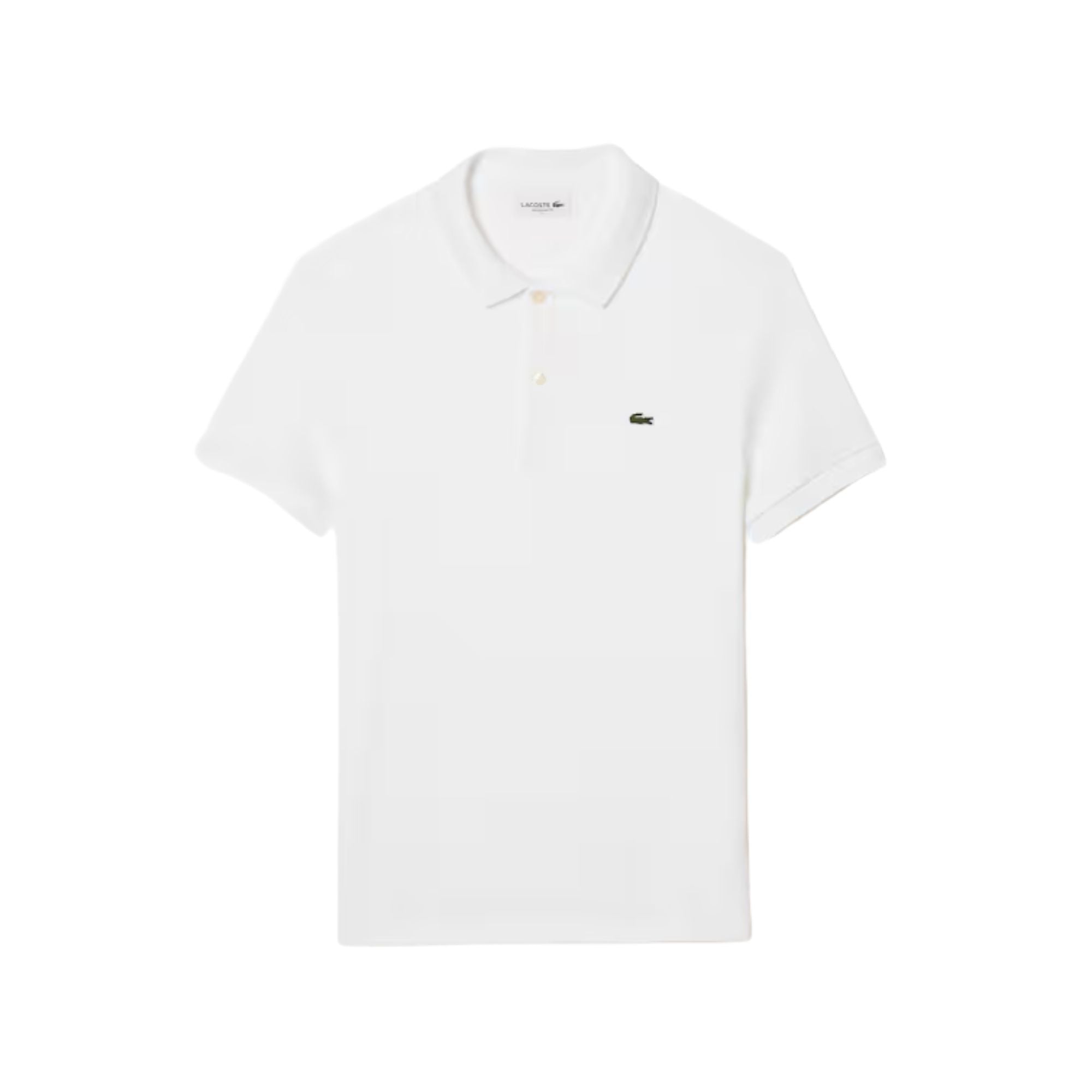 Polo Uomo Bianco in Cotone Pima
