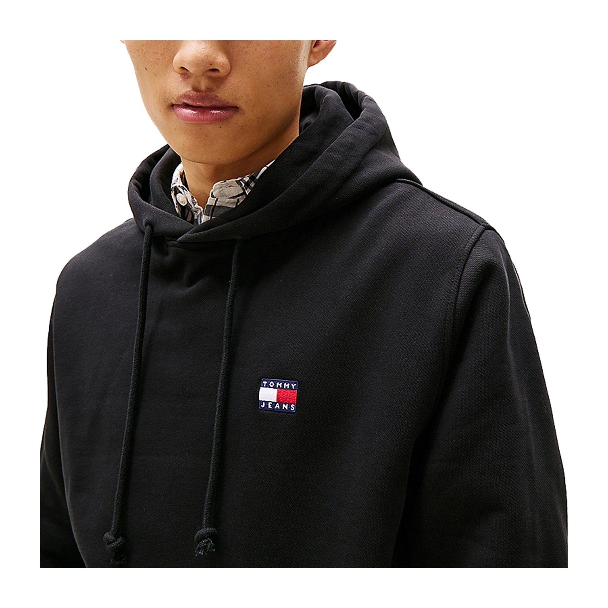 Felpa Uomo con cappuccio Nero