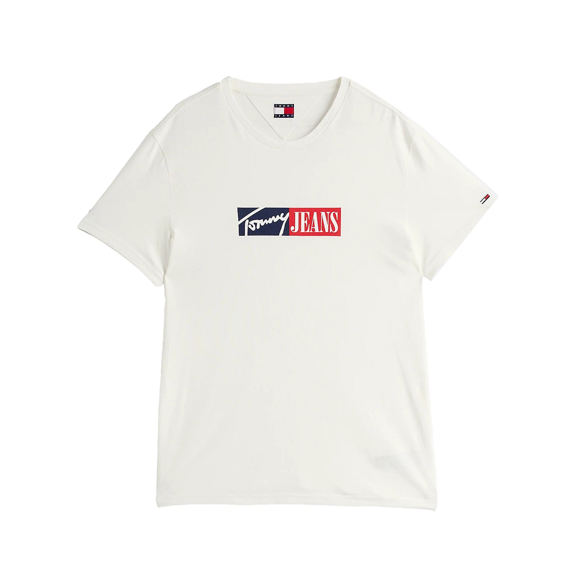T-shirt Uomo Bianca Tommy Hilfiger Graphic