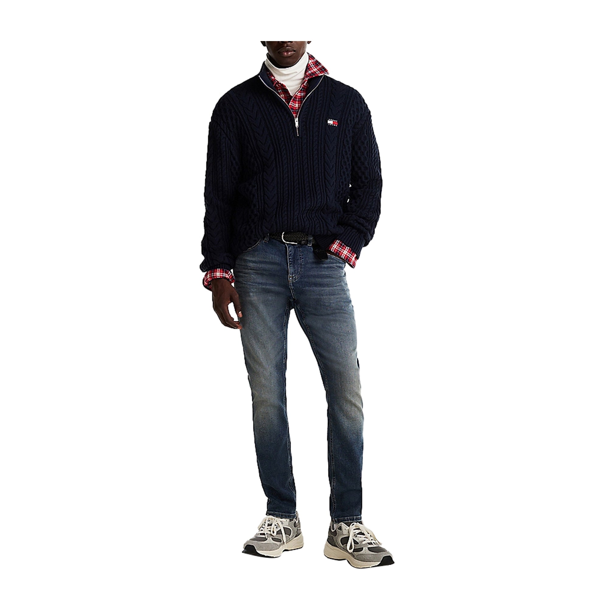 Jeans Uomo Austin slim affusolati con baffature