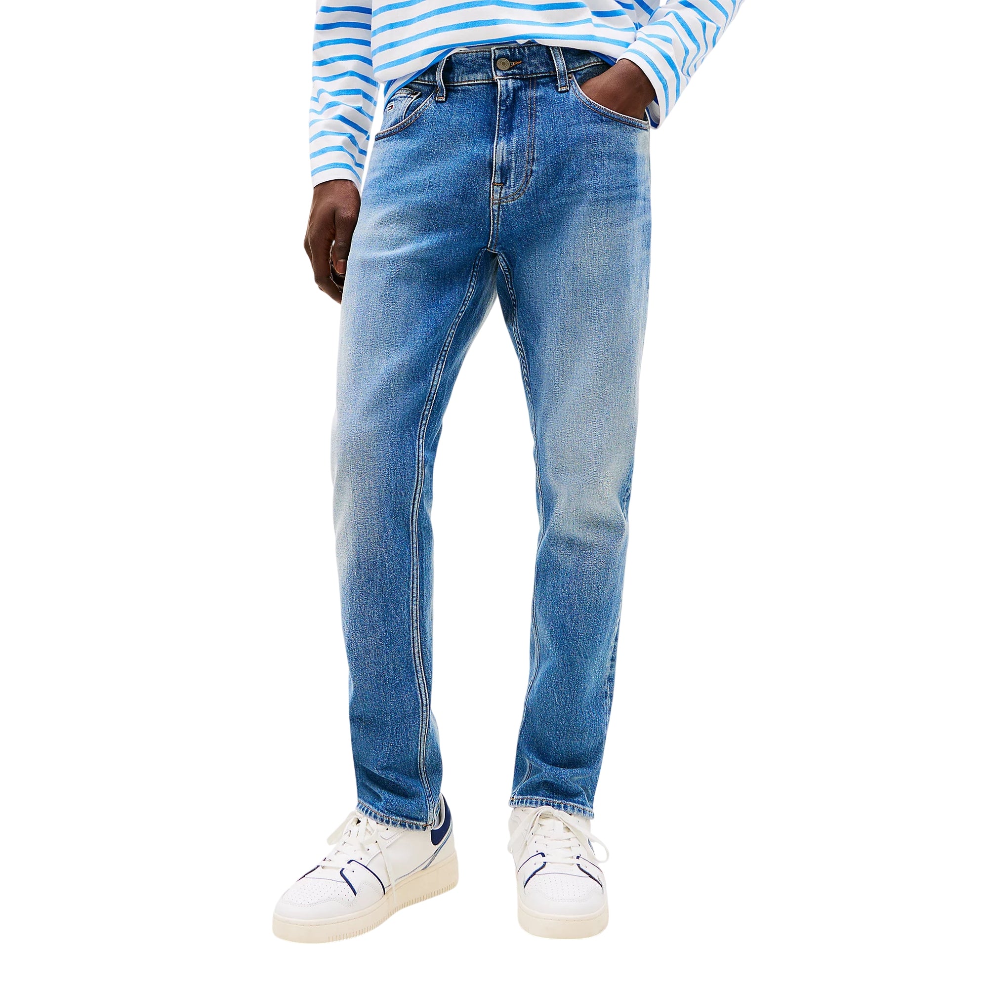 Jeans uomo Austin slim fit affusolati sbiaditi