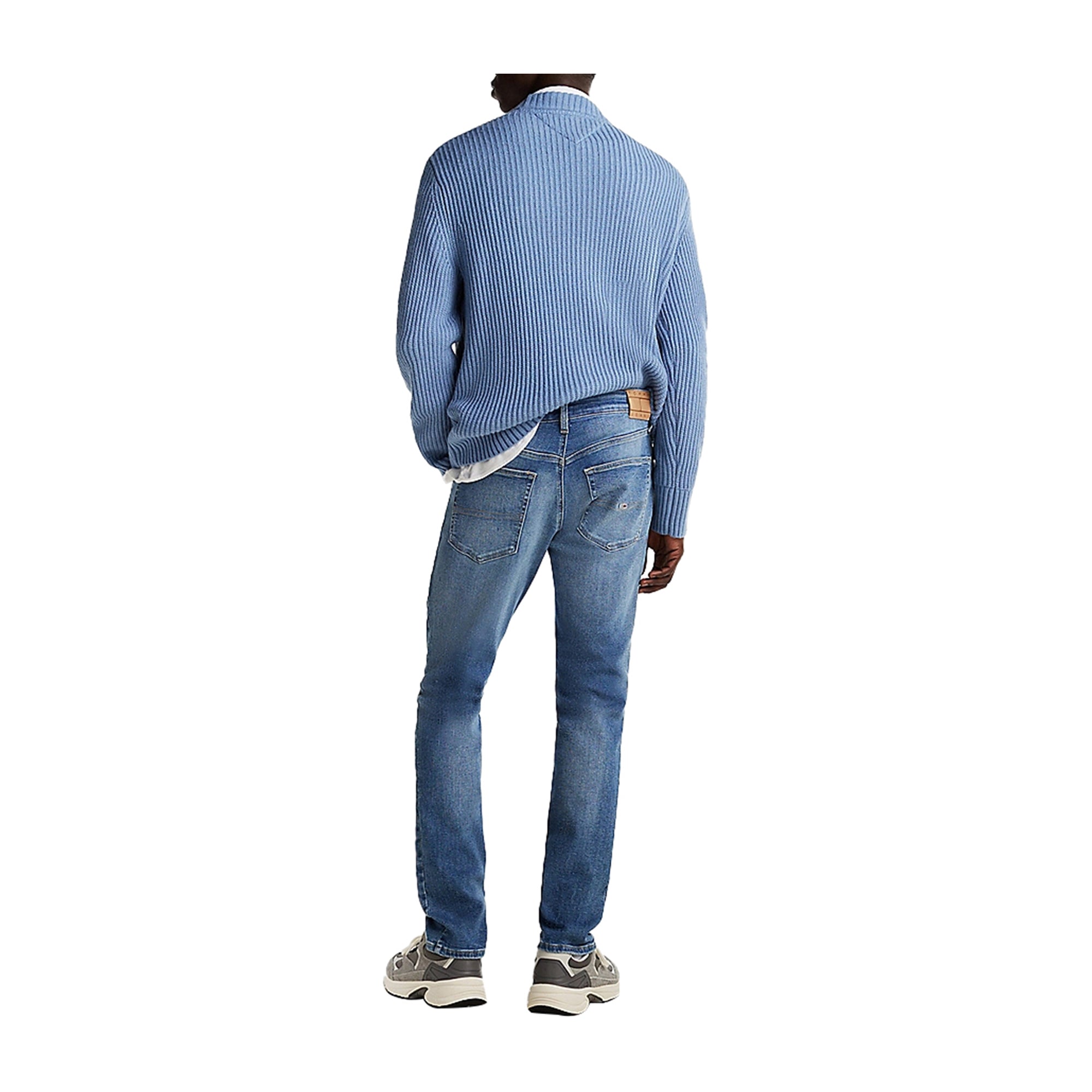 Jeans Uomo Scanton Slim con baffature