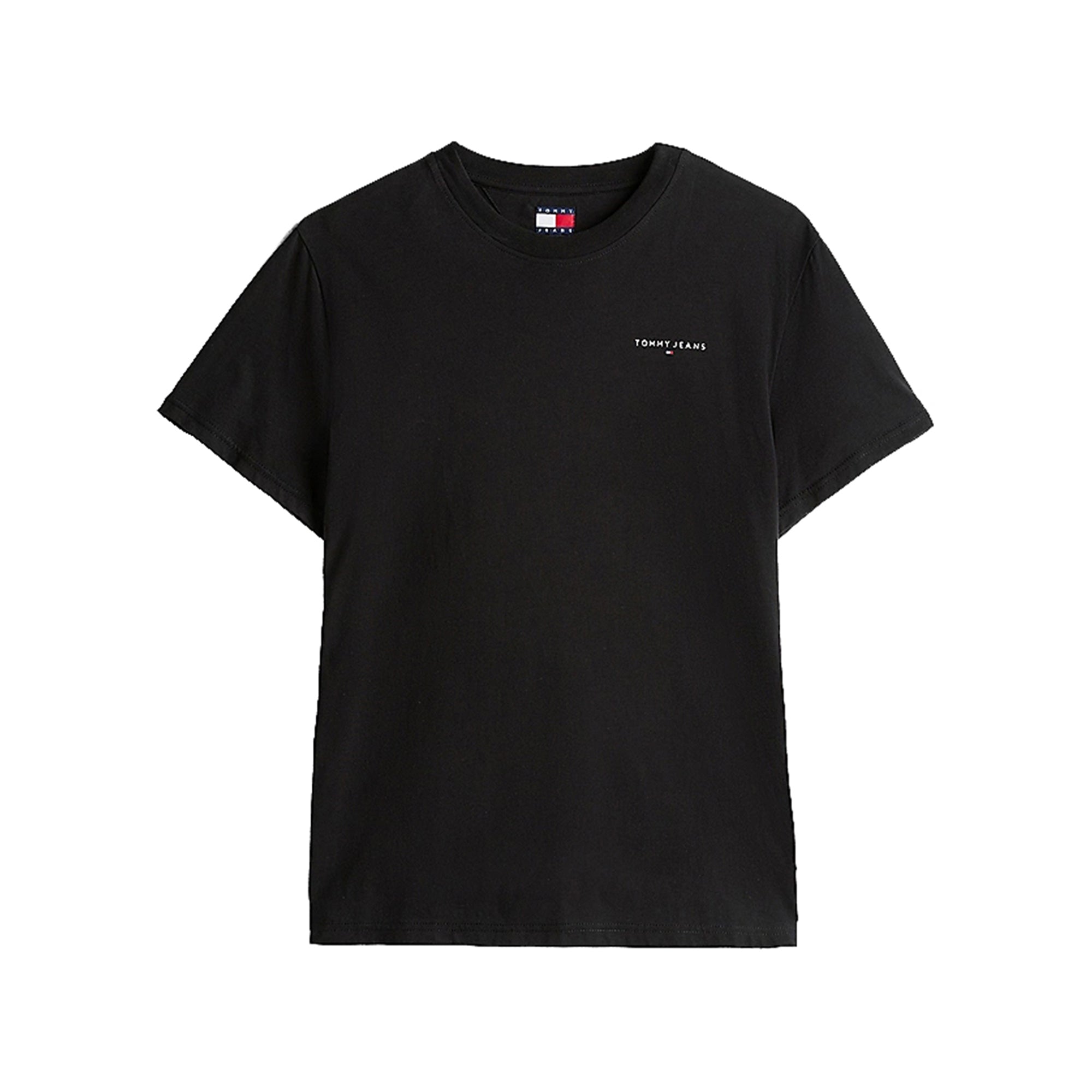 T-shirt Uomo Slim fit con mini logo lineare Nero