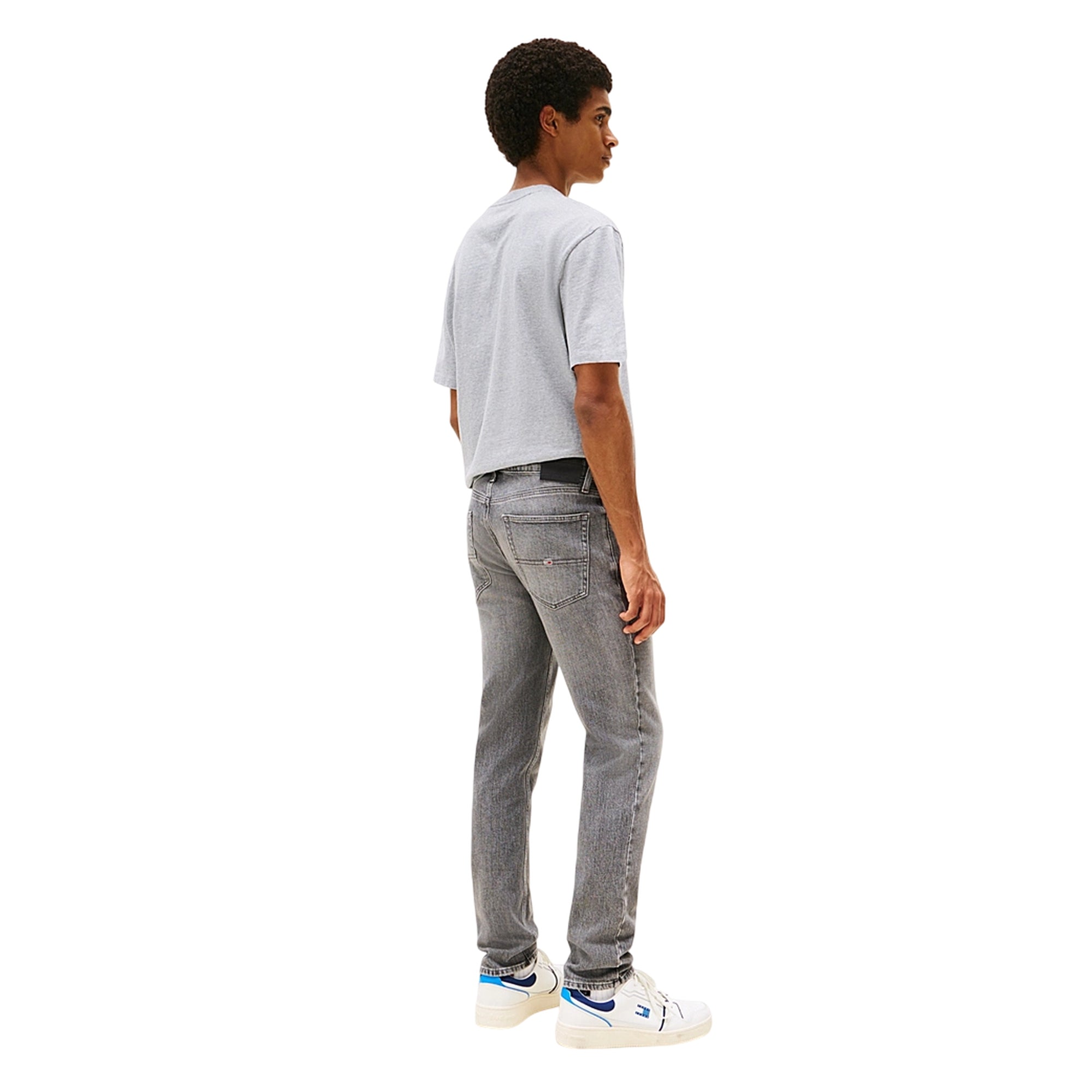 Jeans Uomo Scanton cinque tasche, Grigio