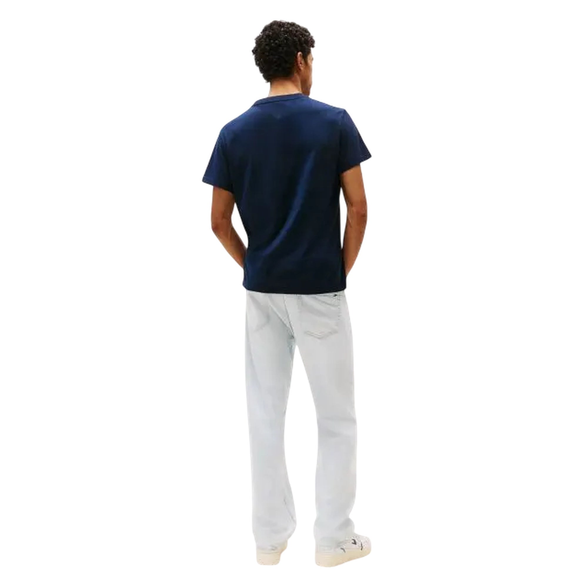 T-shirt Uomo con logo 3D, maniche corte e fit slim