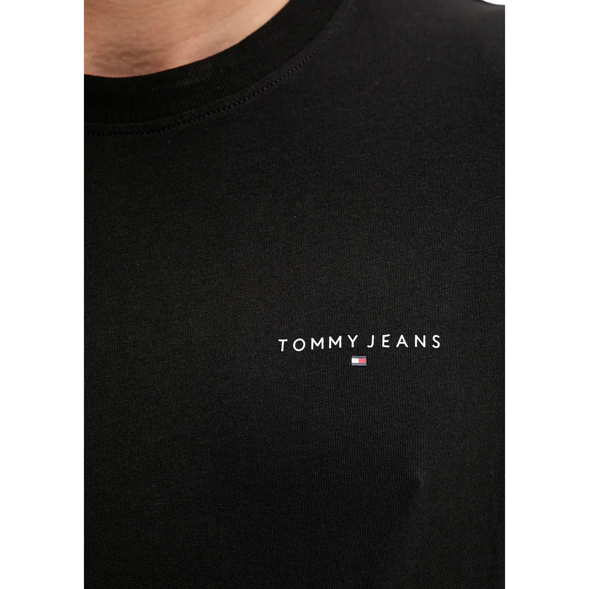 T-shirt Uomo a maniche lunghe, con girocollo e logo sul petto