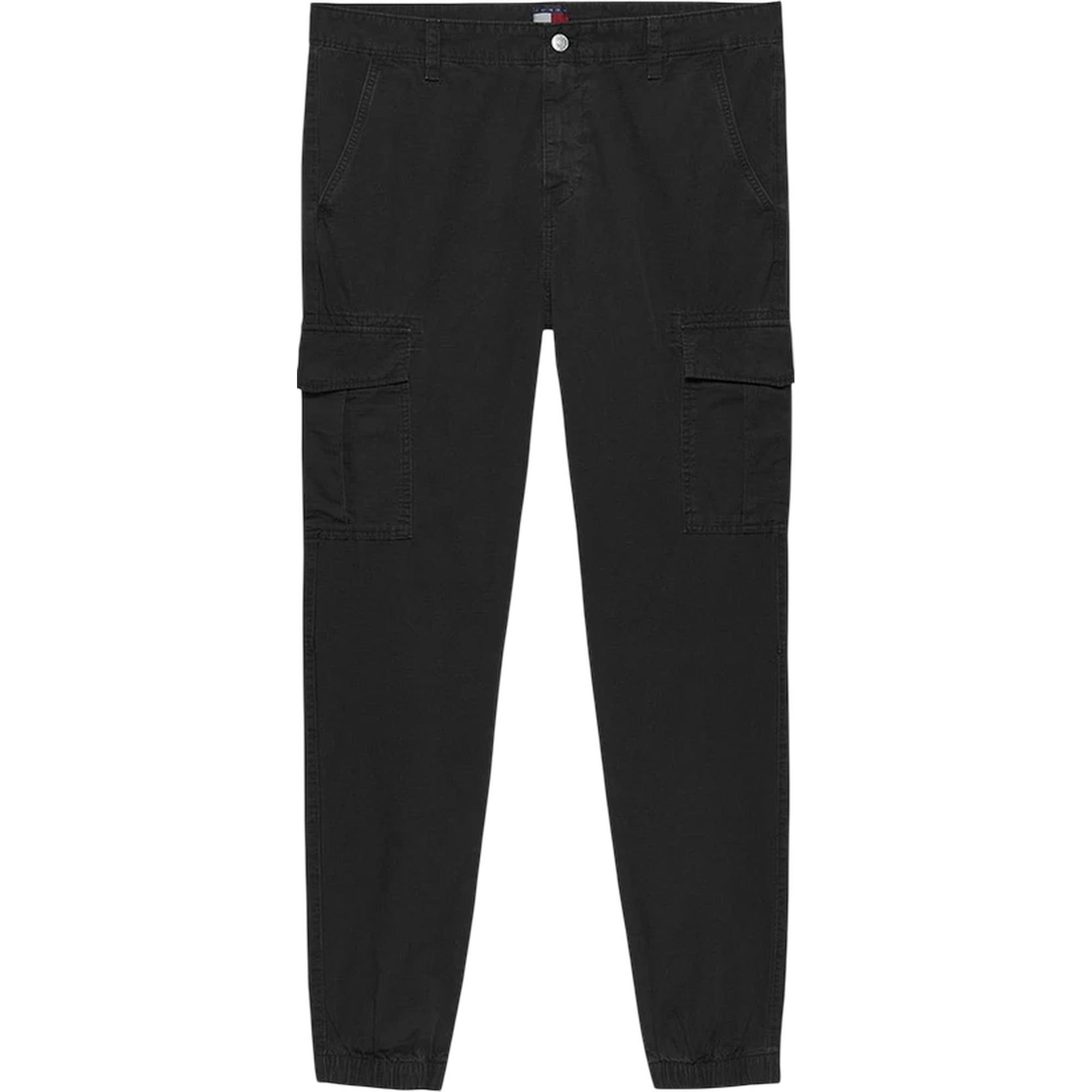 Pantalone Uomo modello cargo Nero, dal fit regolare