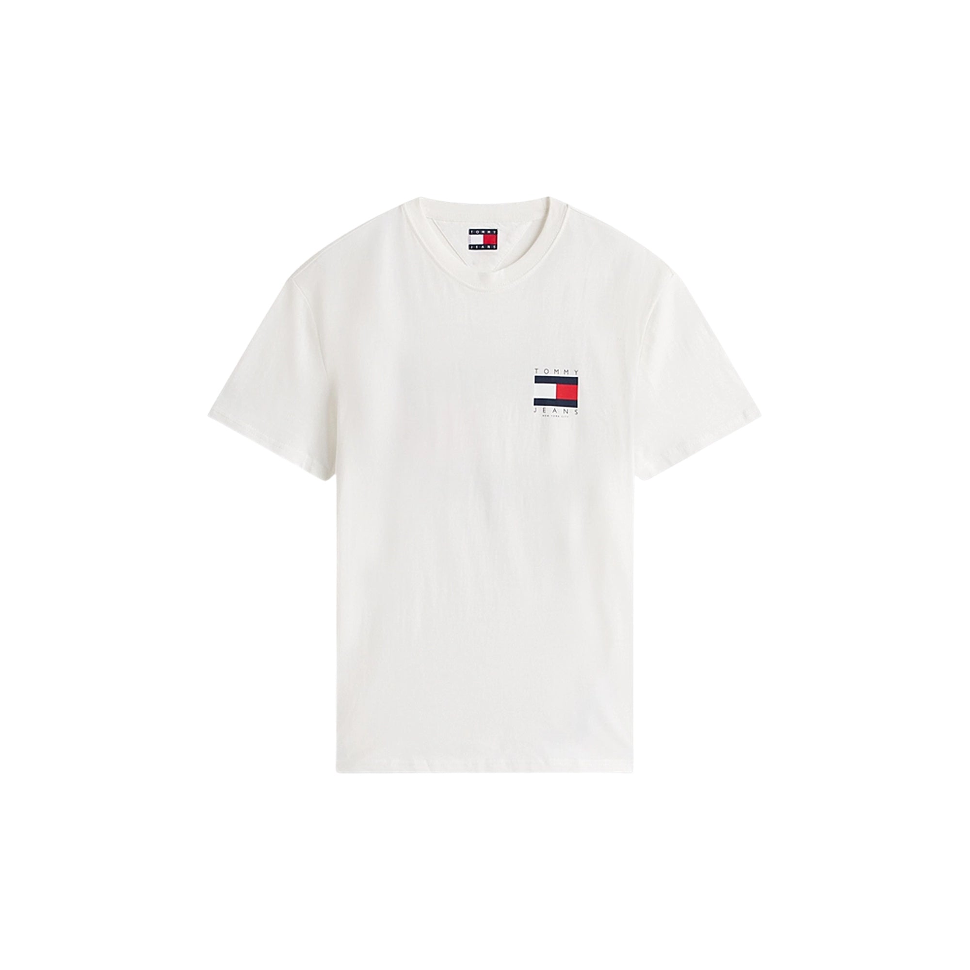 T-shirt Uomo maxi stampa flag posteriore e mezza manica