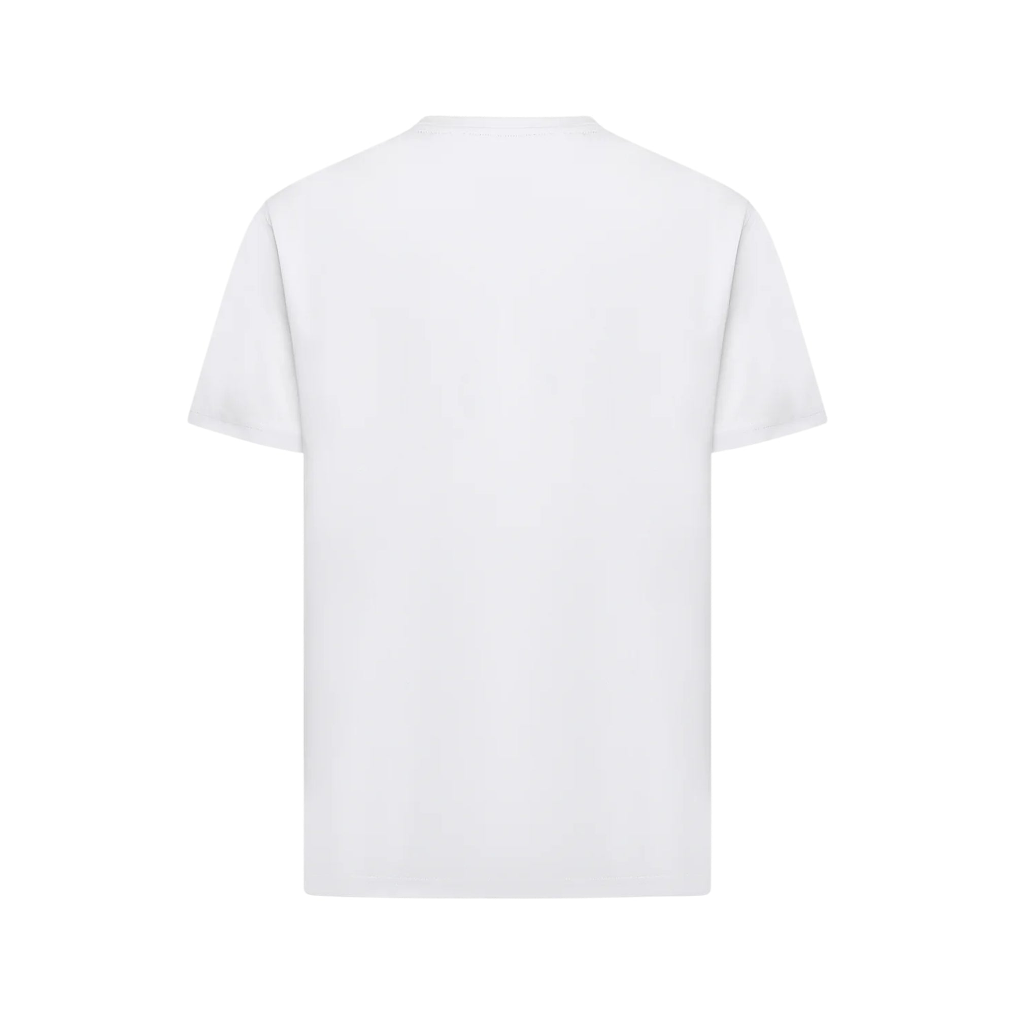 T-shirt Uomo a tinta unita, con stampa laterale e girocollo