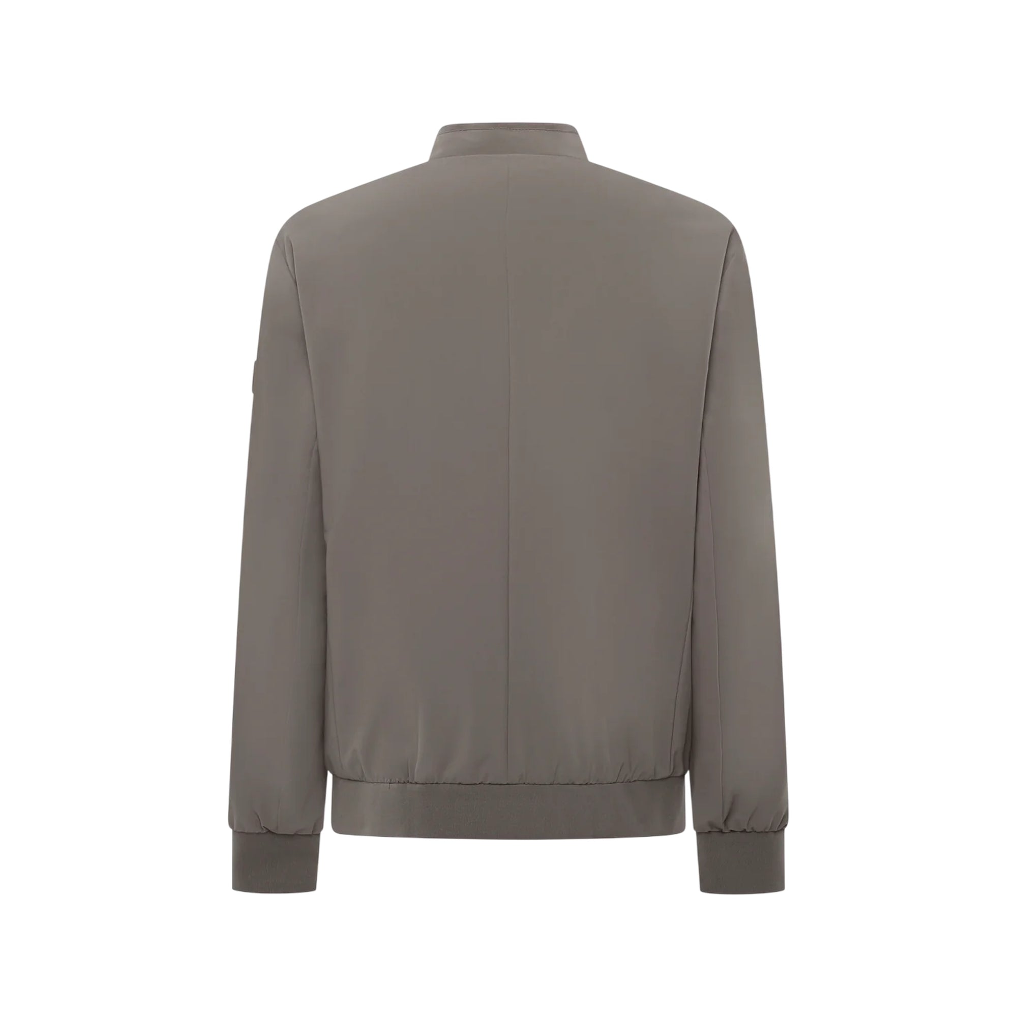 Giubbino Uomo College, con full zip e polsini a costine