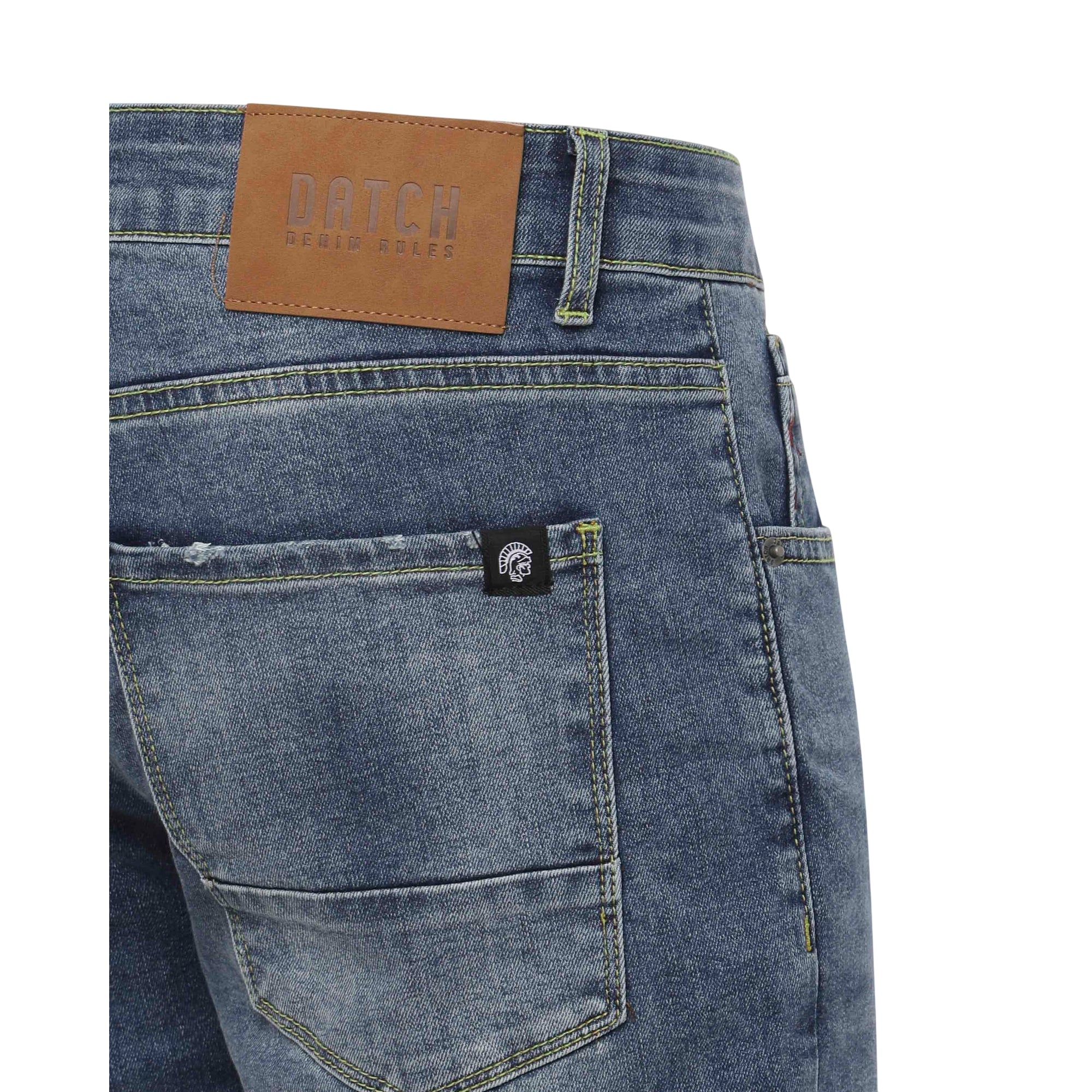 Bermuda Uomo in denim dal lavaggio medio, con cinque tasche