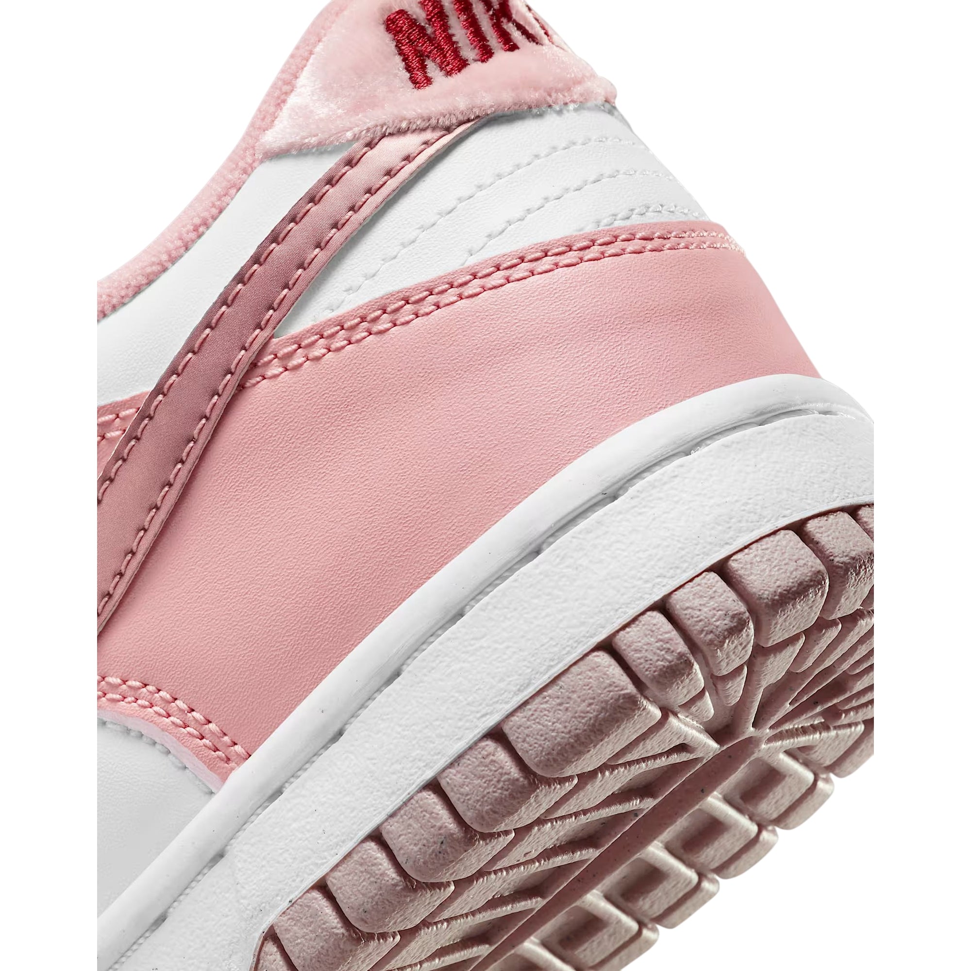 Sneakers Ragazza Dunk Low Rosa dettaglio