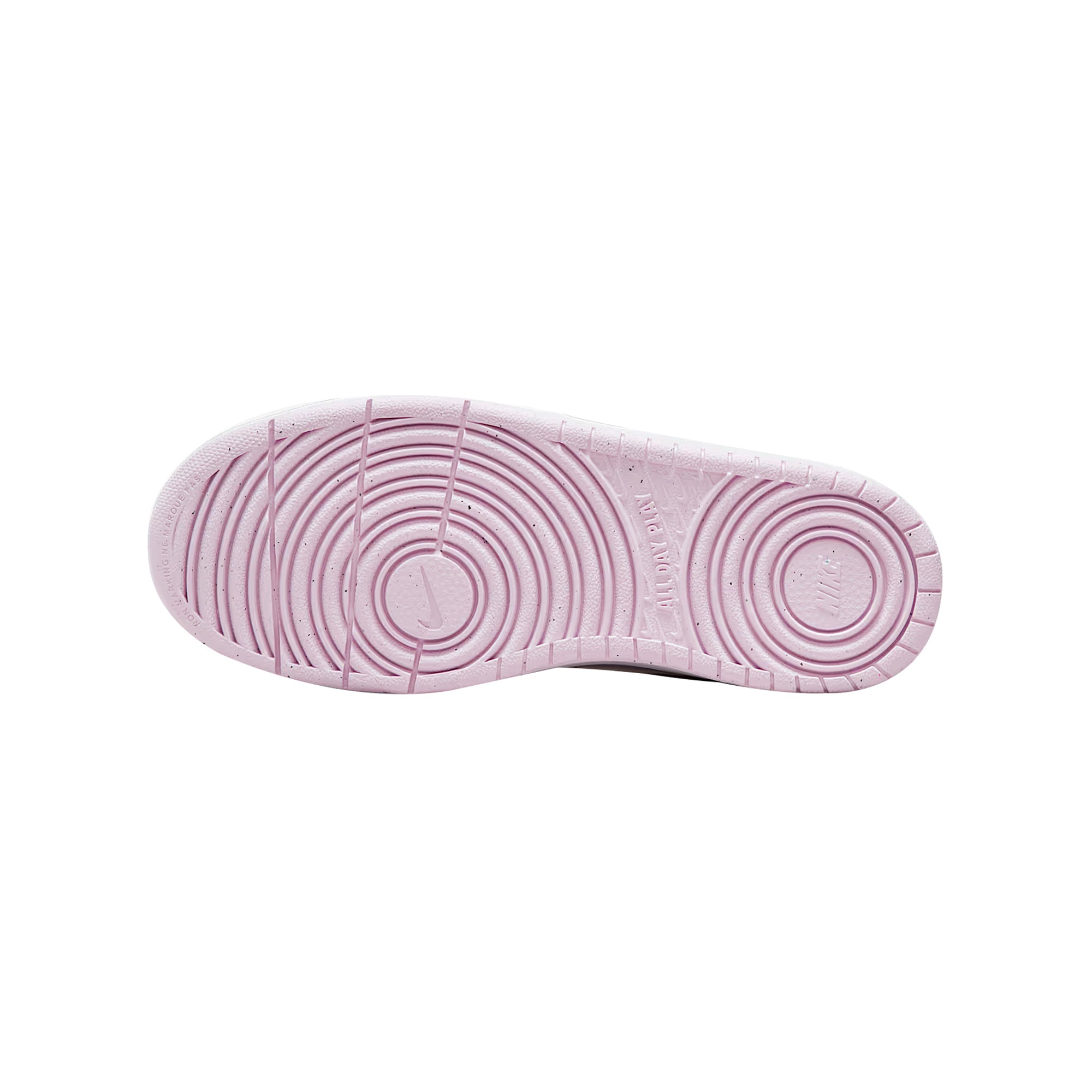 Sneakers Ragazza Court Borough Low Recraft, con logo laterale e punta traforata