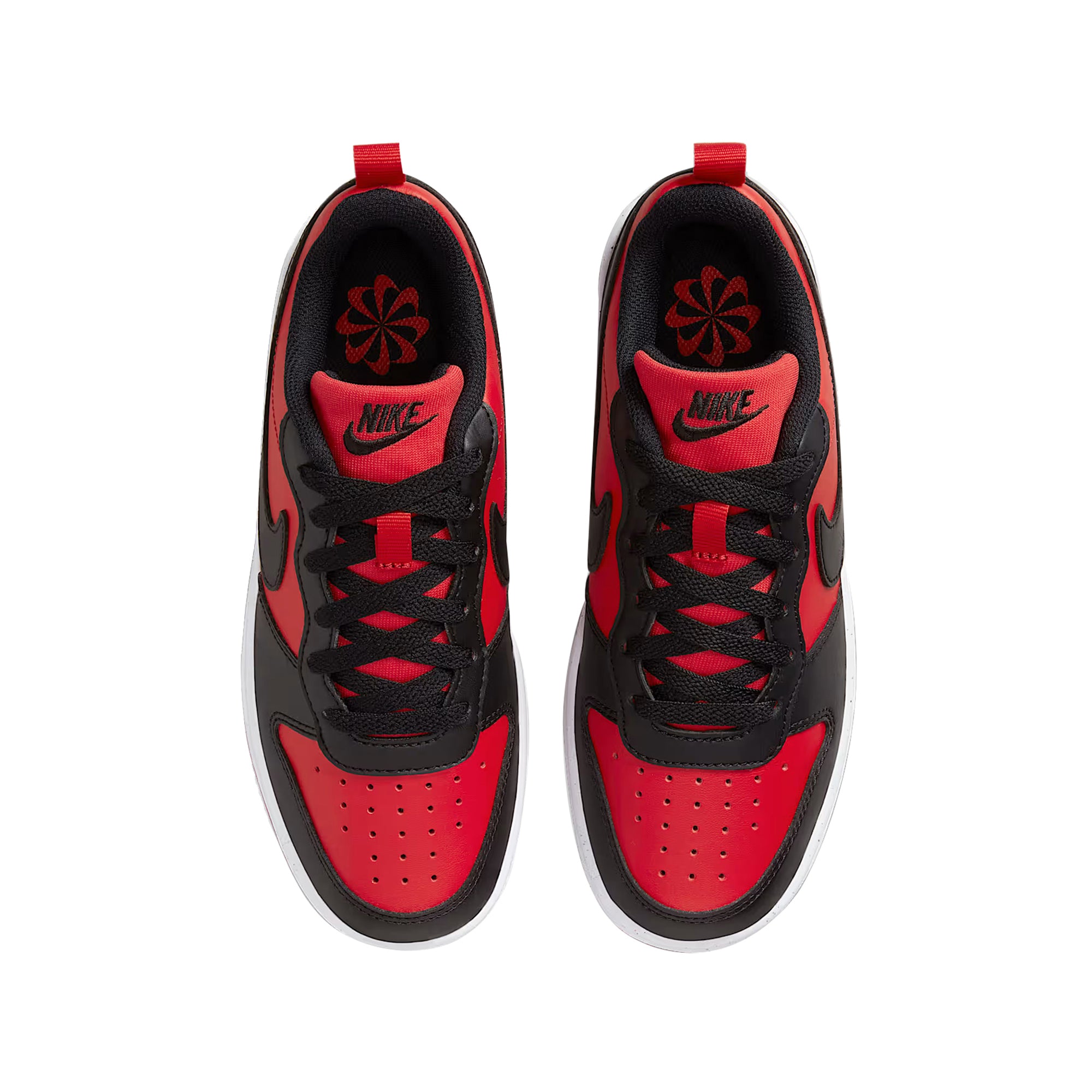 Sneakers Ragazzo Court Borough Low Recraft, con punta tonda traforata