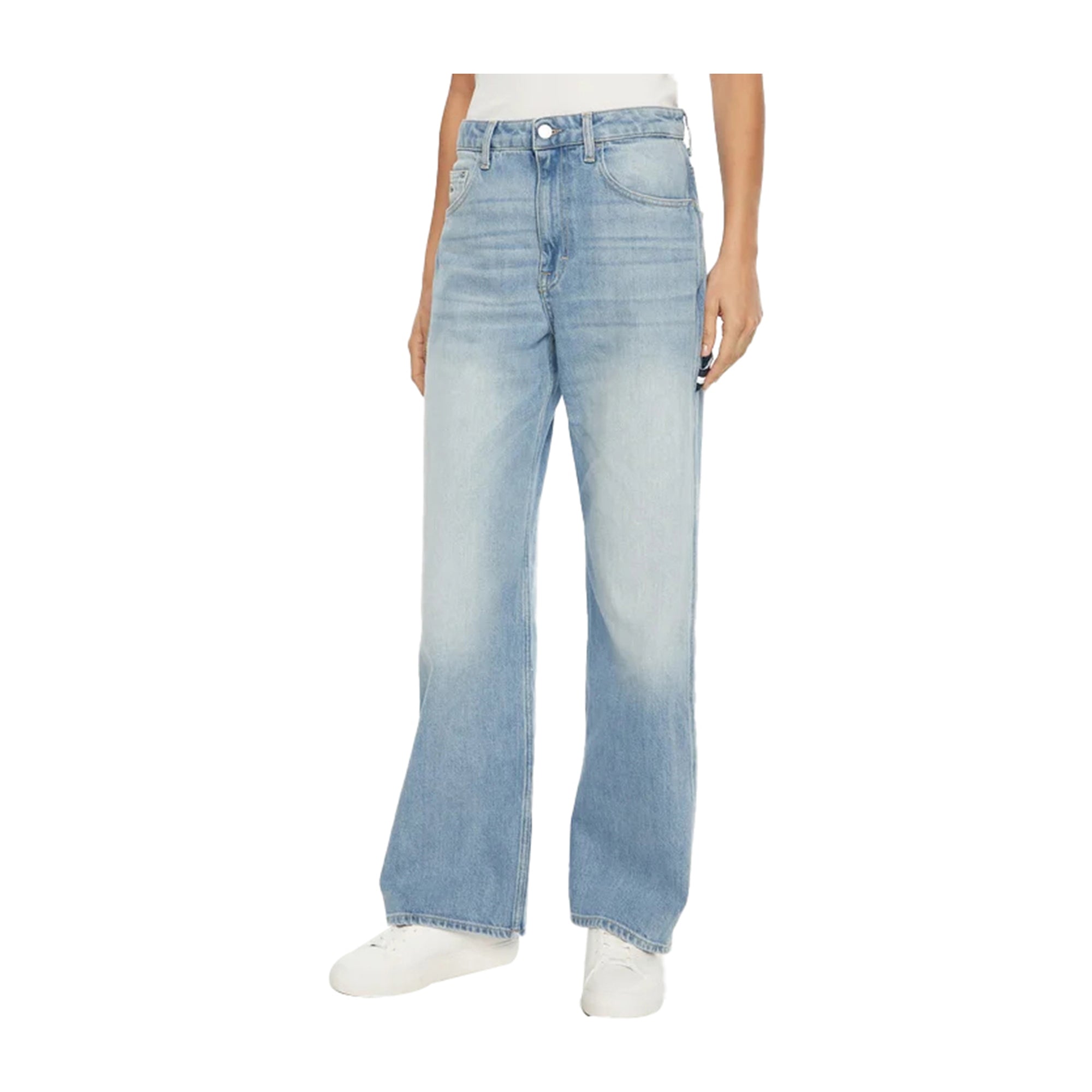 Jeans Donna a zampa Denim chiaro