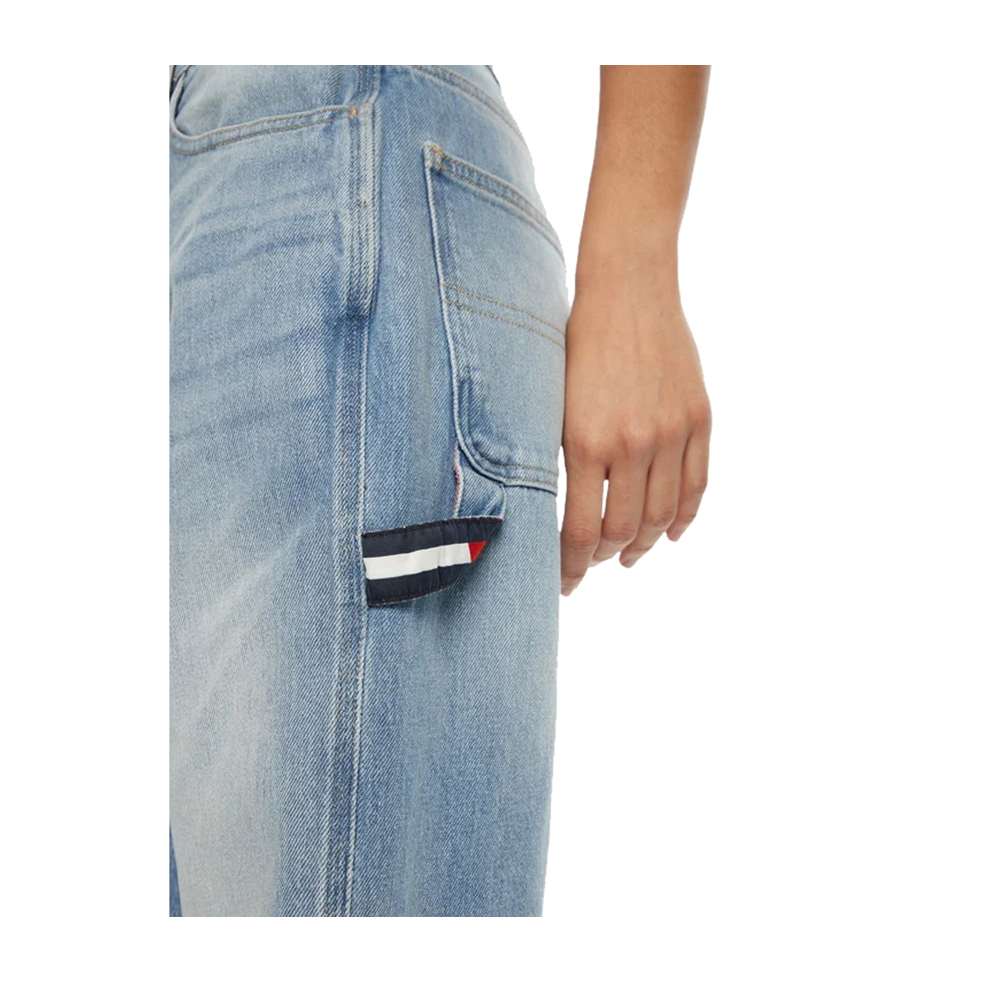 Jeans Donna a zampa Denim chiaro