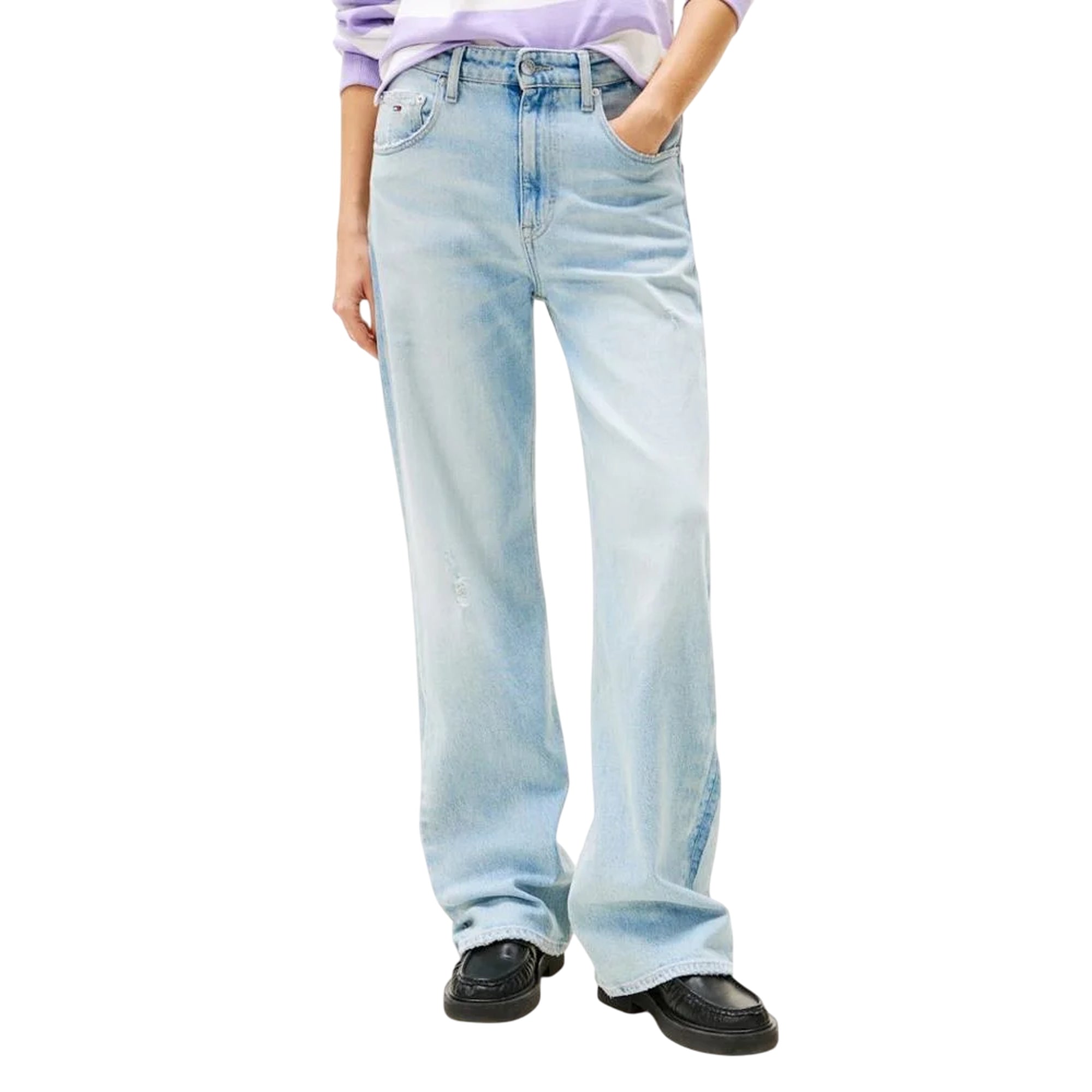 Jeans Donna Mia dal fit relaxed, con cinque tasche