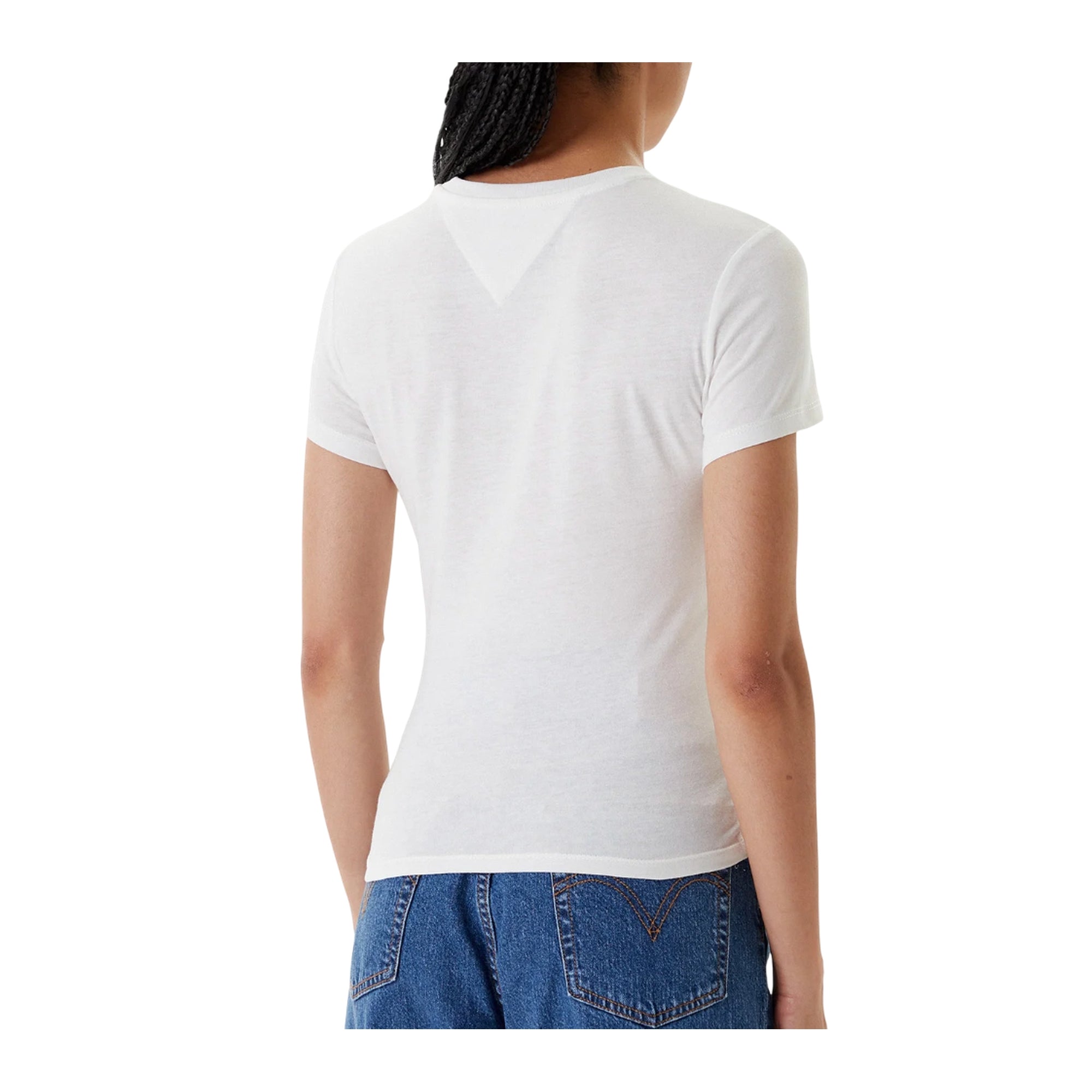 T-shirt Donna extra slim, a girocollo, linea Essential