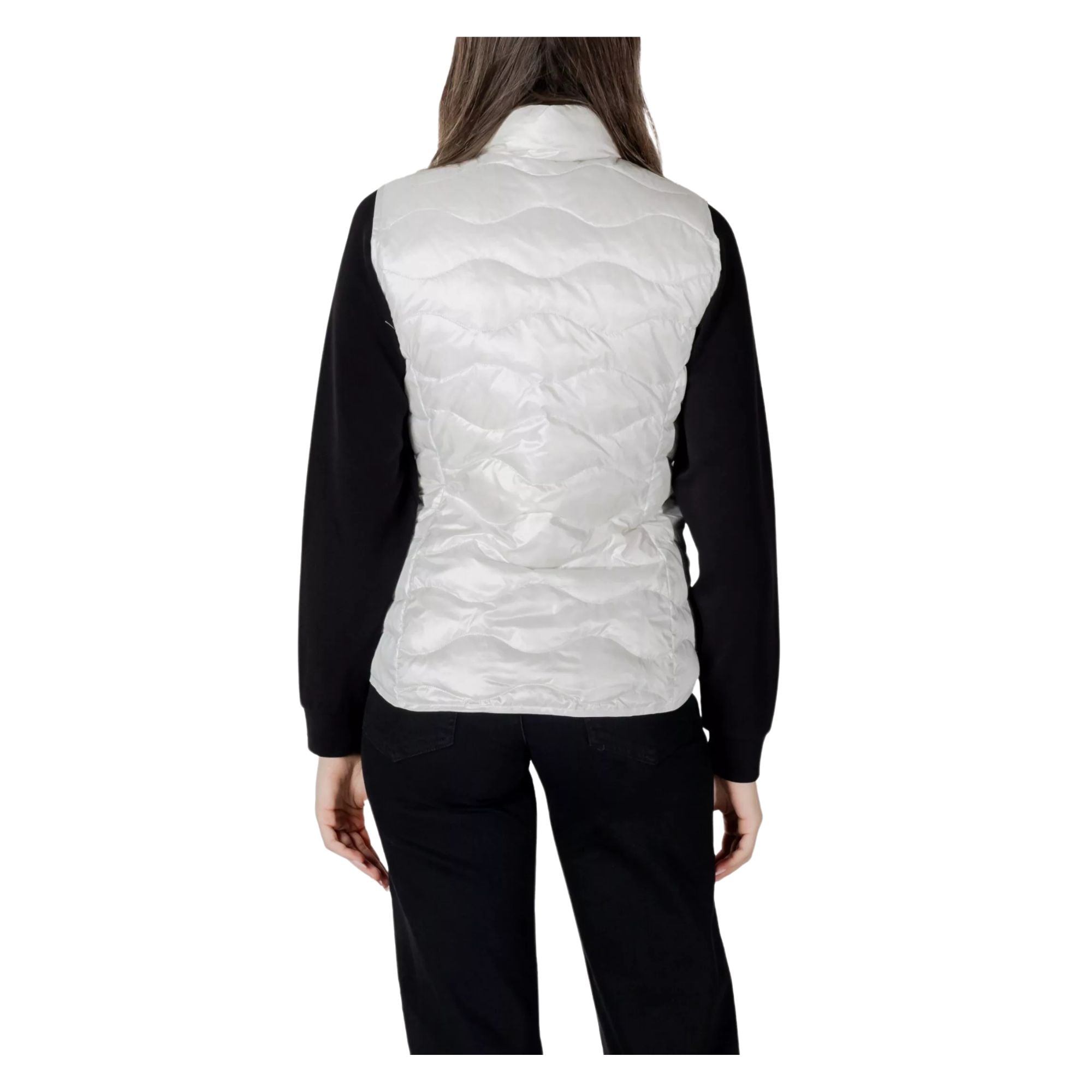 Gilet Donna con zip frontali ed imbottitura in piumino d'anatra