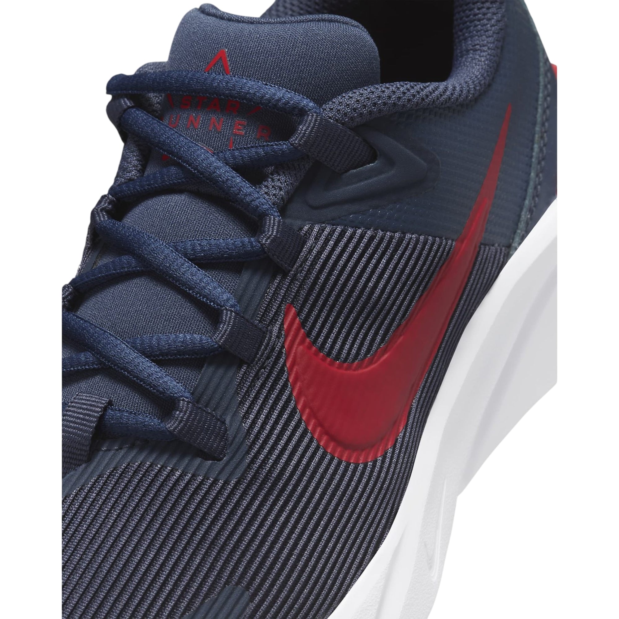 Sneakers Bambino Star Runner 4 Navy/Rosso dettaglio