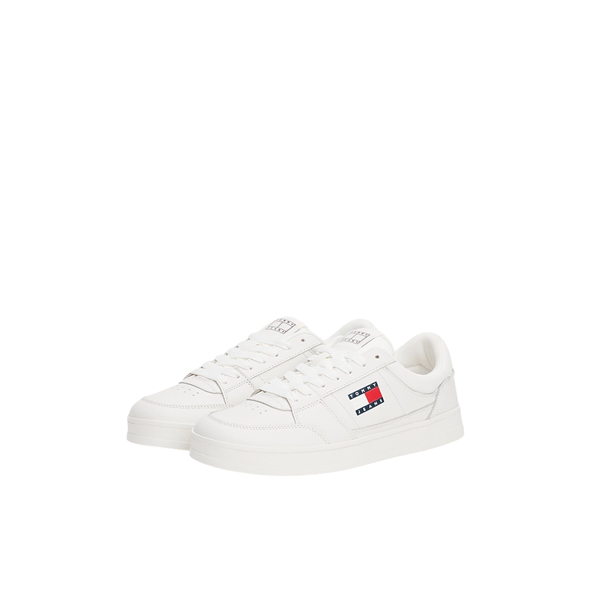 Sneakers Uomo Greenwich con tomaia in pelle e logo laterale a contrasto