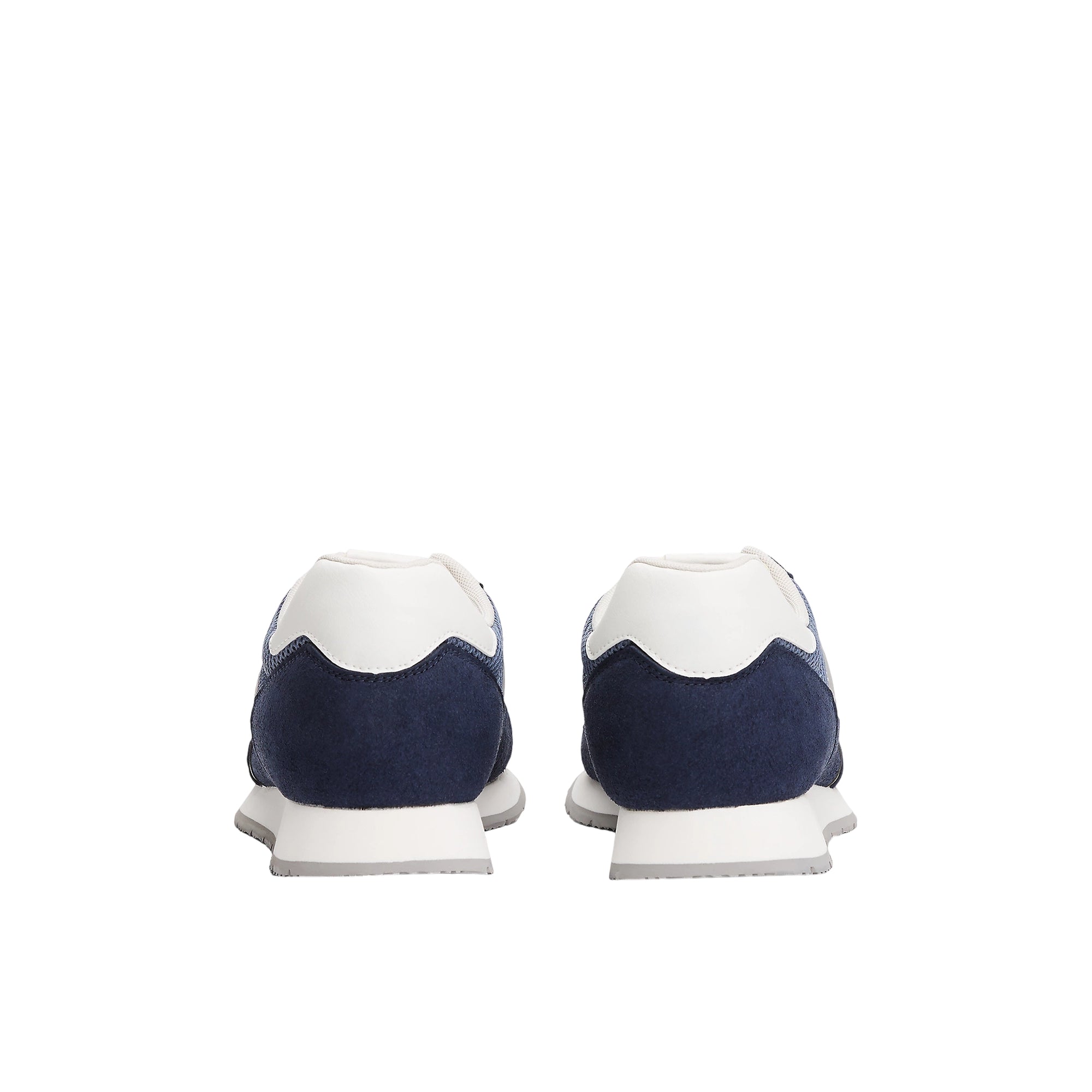 Sneakers Uomo con lacci e logo iconico laterale a contrasto