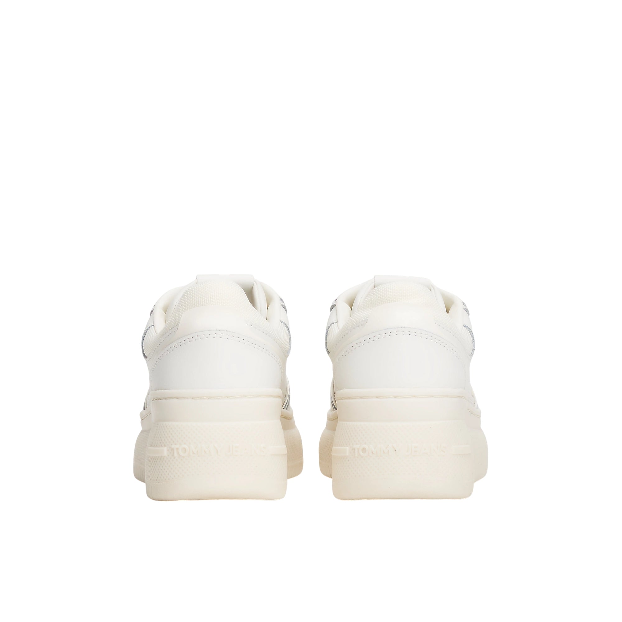 Sneakers Donna con tomaia in pelle e logo laterale