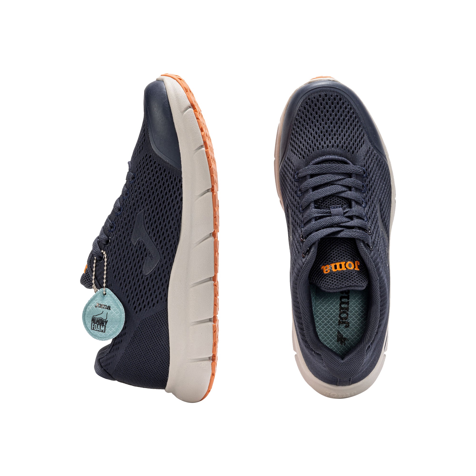 Sneakers Uomo Zen Men 25 Blu, con tomaia in mesh e soletta memory foam