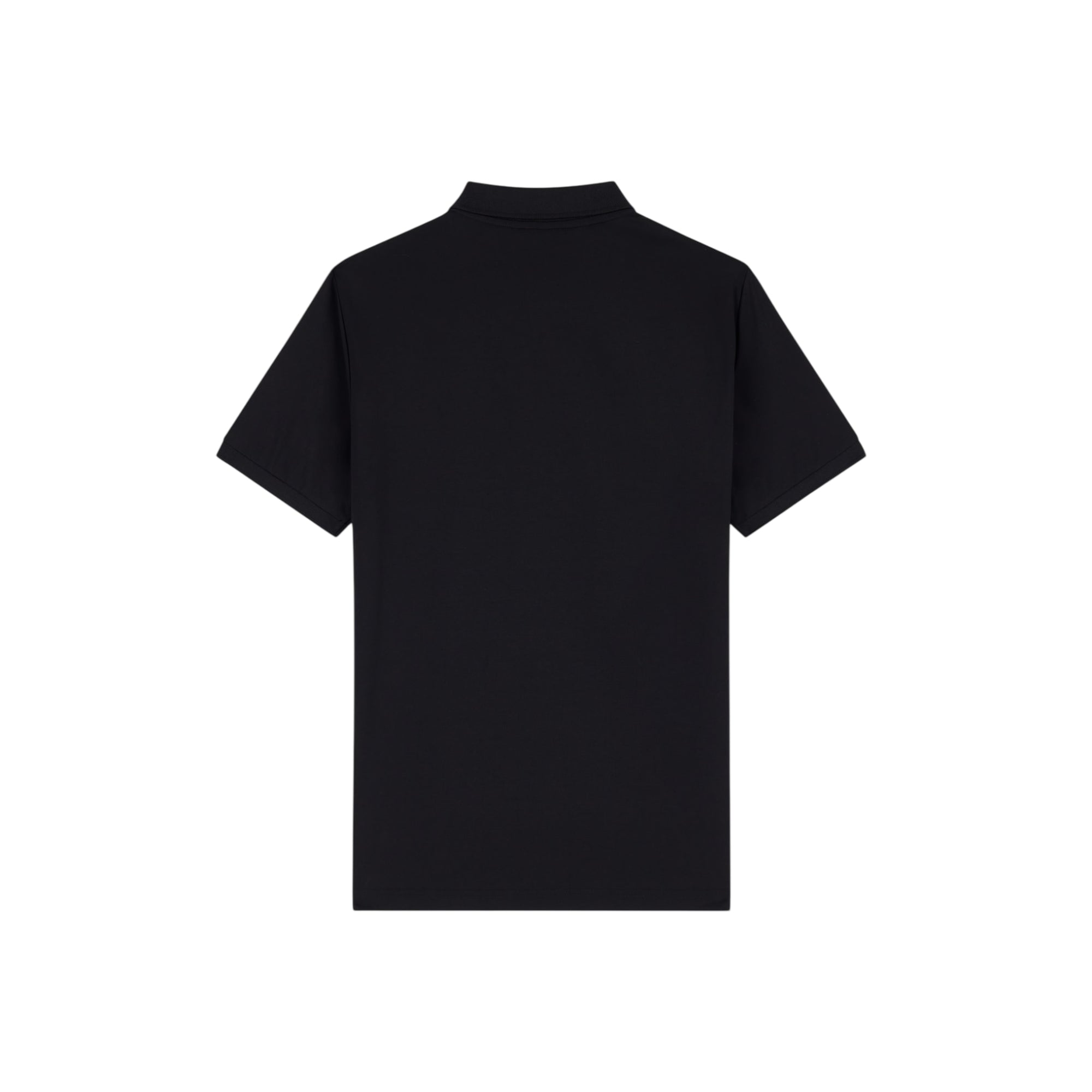 Polo Uomo Nera, elasticizzata con zip e logo scudo