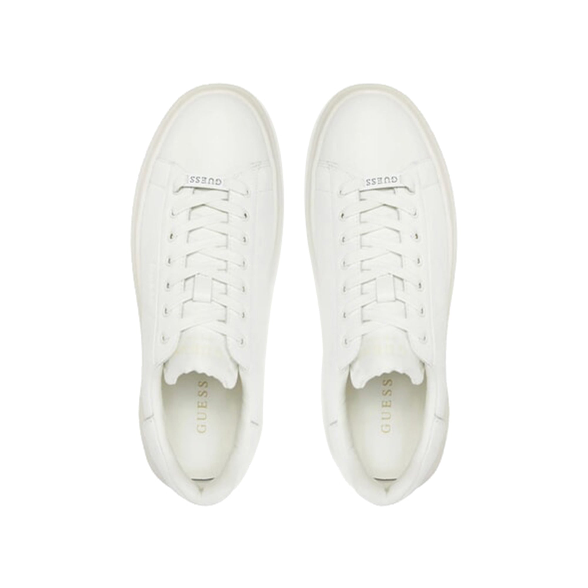 Guess Sneakers Uomo Elba tinta unita bianca