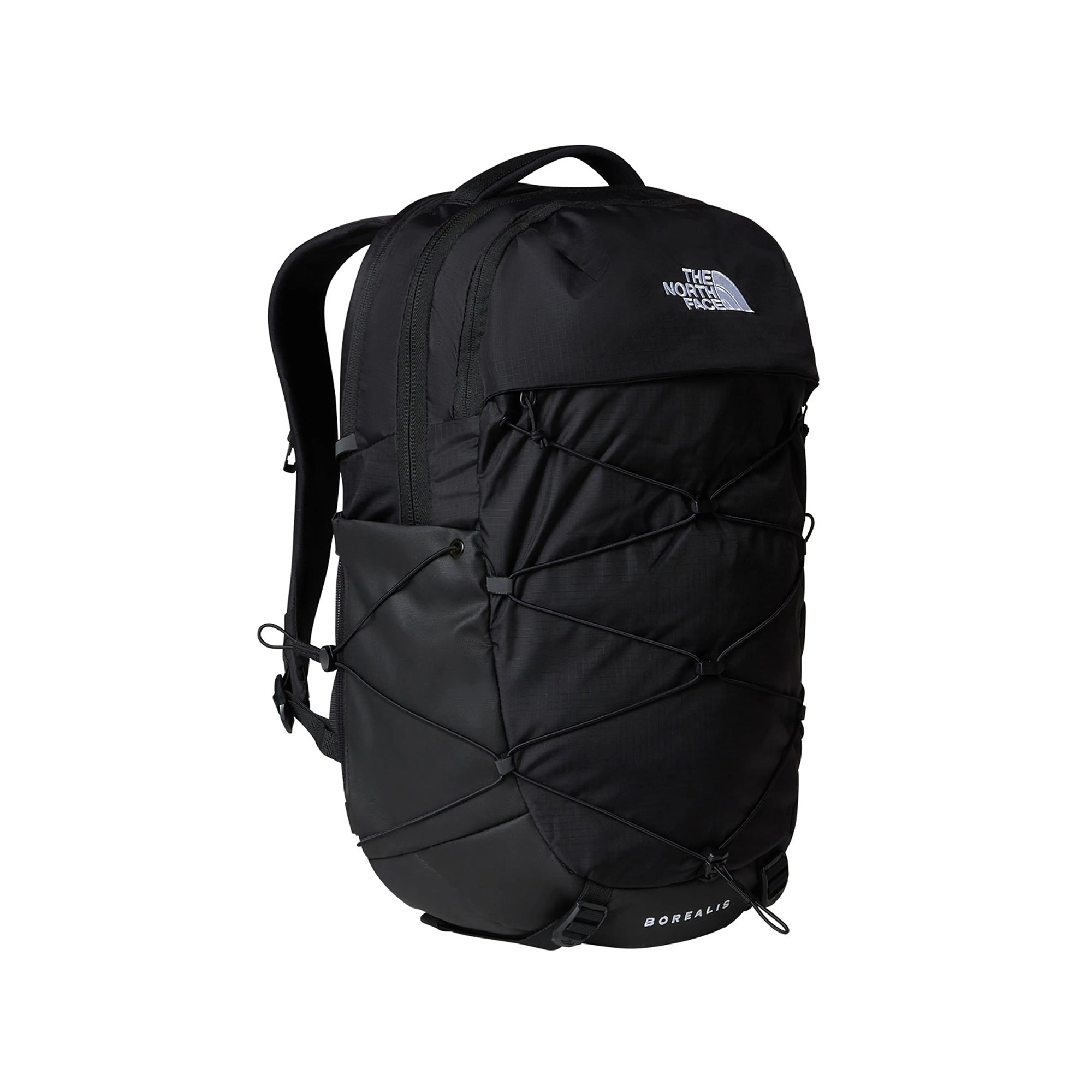 Zaino Unisex Borealis, Nero, con logo ricamato e capienza 28 litri