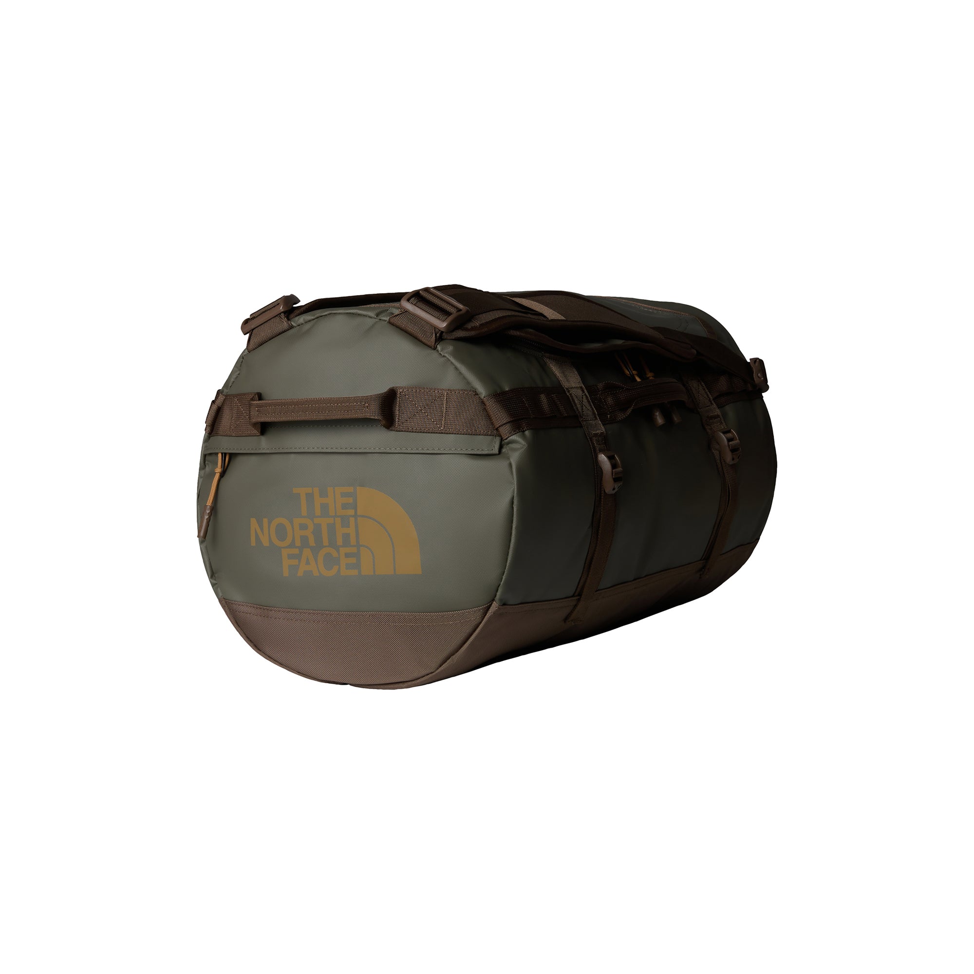 Borsone Base Camp Duffel S, con chiusura a D e spallacci