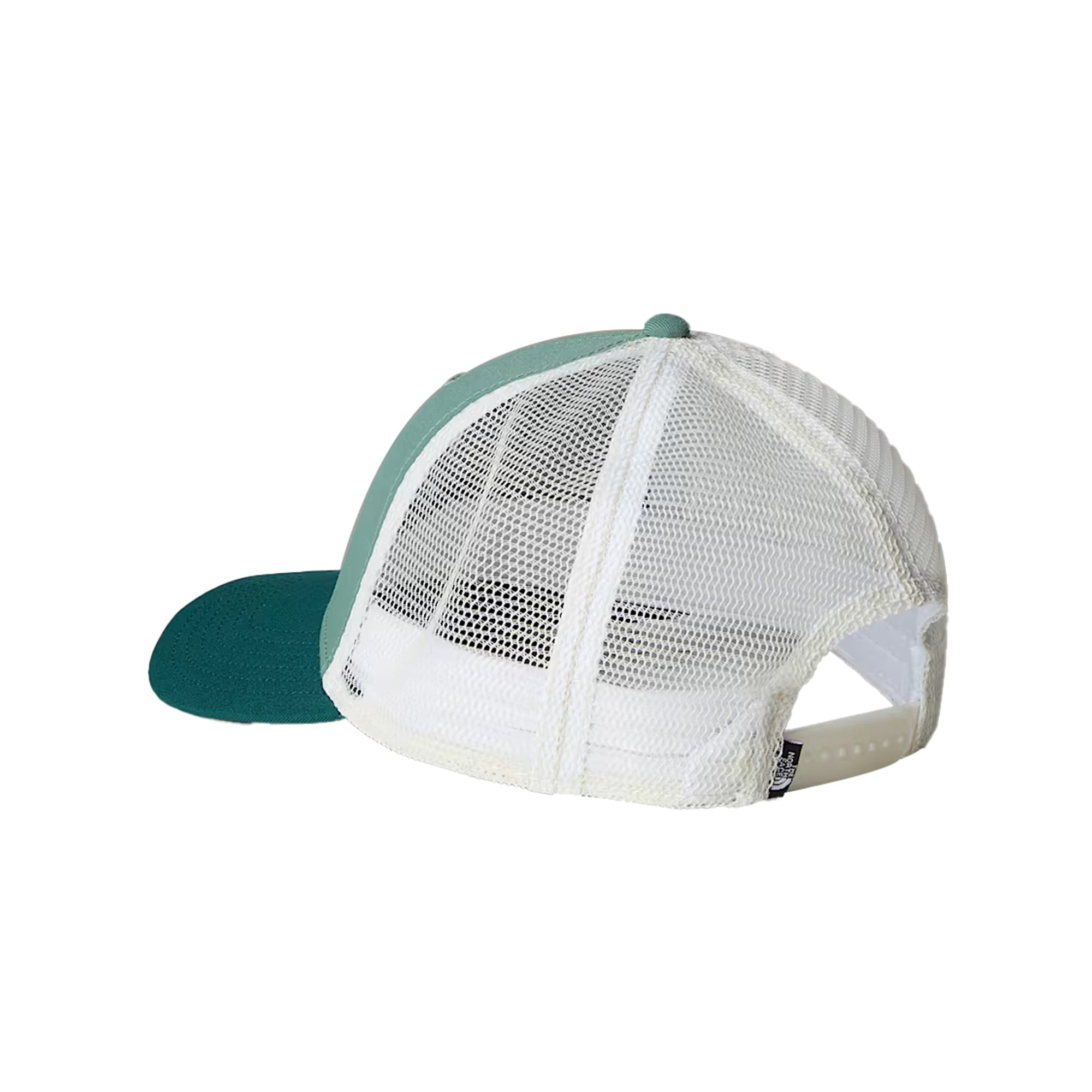 Verde con pannelli in rete e logo frontale
