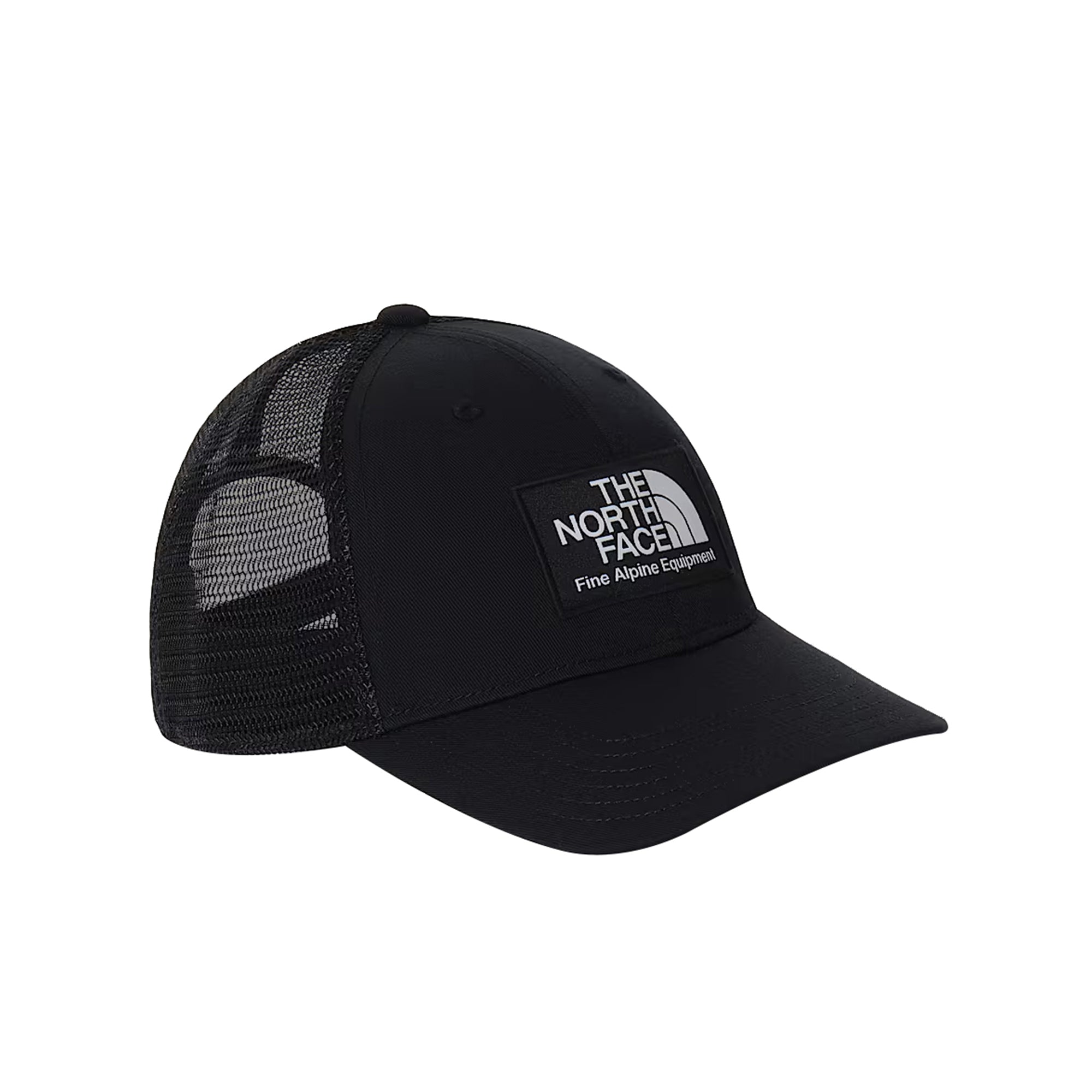 Cappello Unisex ampio, Nero, con pannelli in rete posteriori