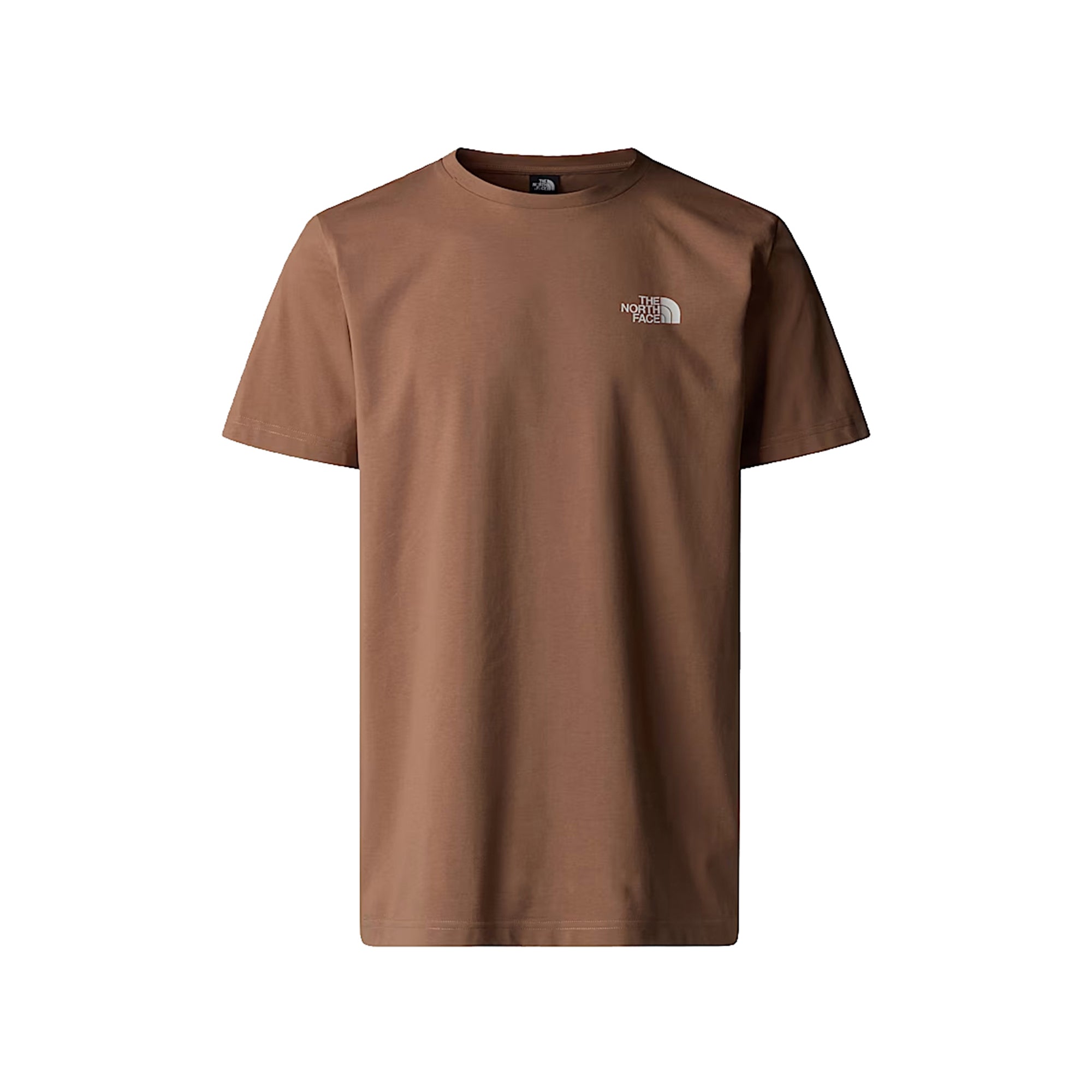 T-shirt Uomo Simple Dome con doppia stampa logo bianca