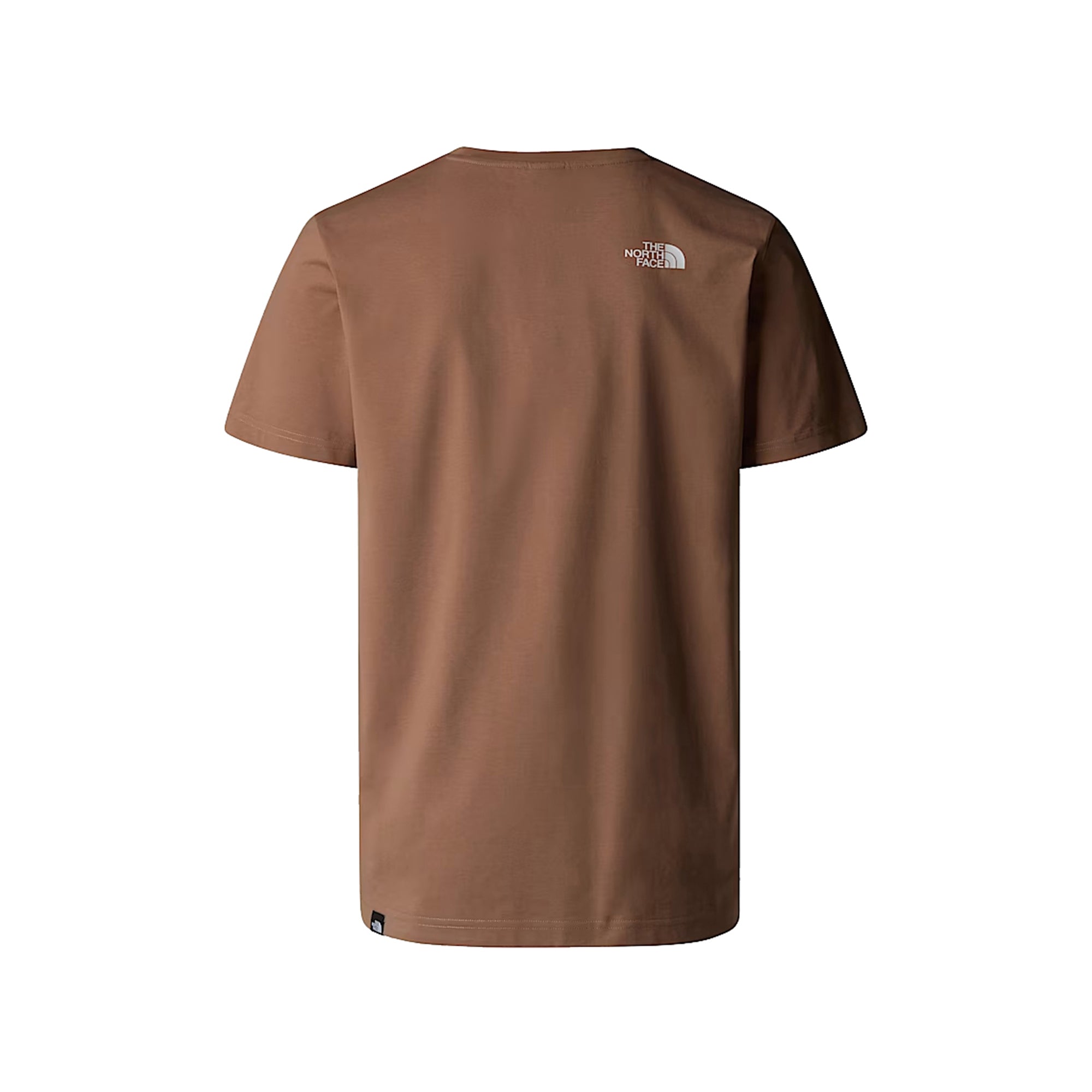 T-shirt Uomo Simple Dome con doppia stampa logo bianca