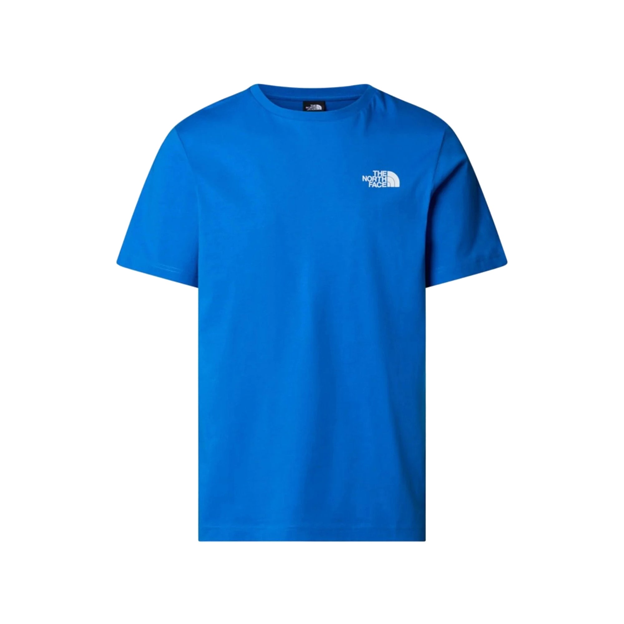 T-shirt Uomo Blu Royal con stampa Box logo e fit regolare