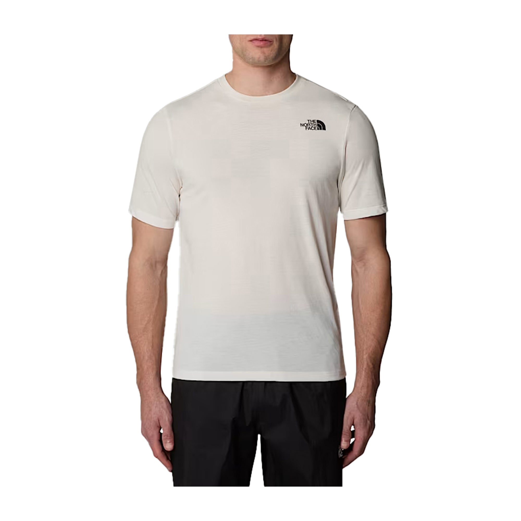 T-shirt Uomo Foundation Mountain con micro logo sul petto