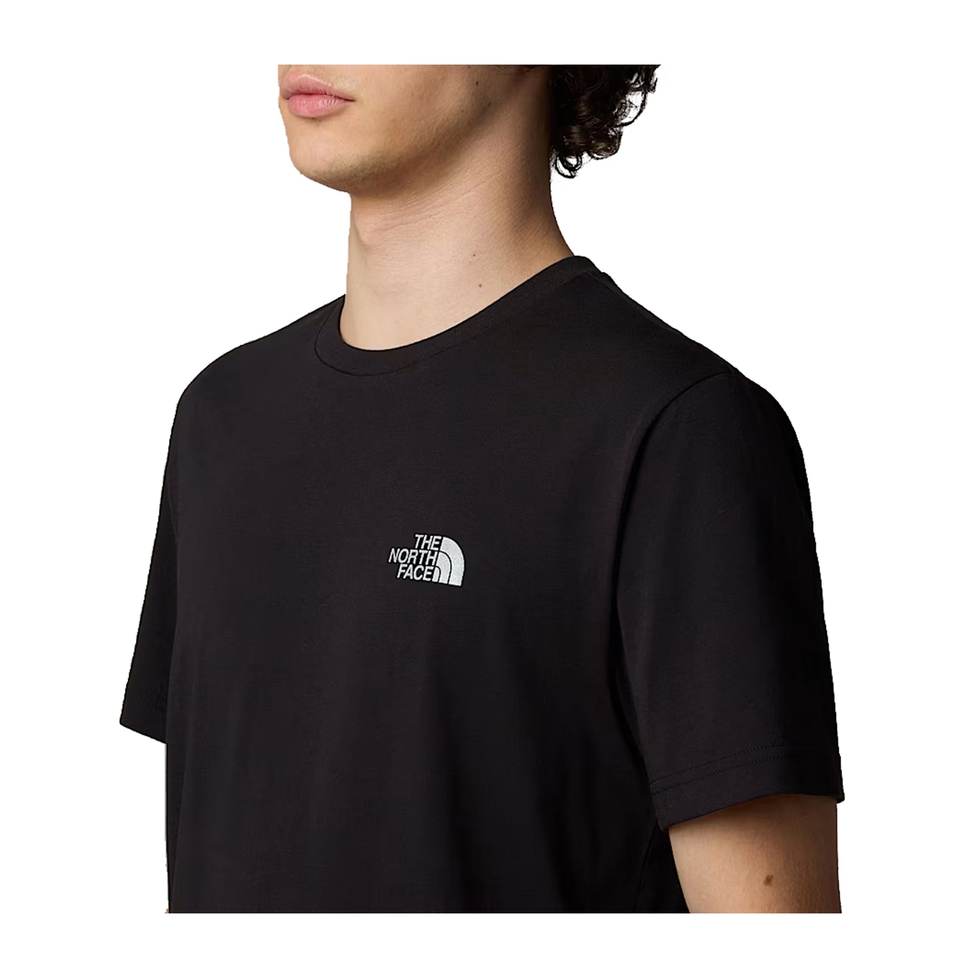 T-shirt Uomo NSE Reflective Box, con logo sul petto