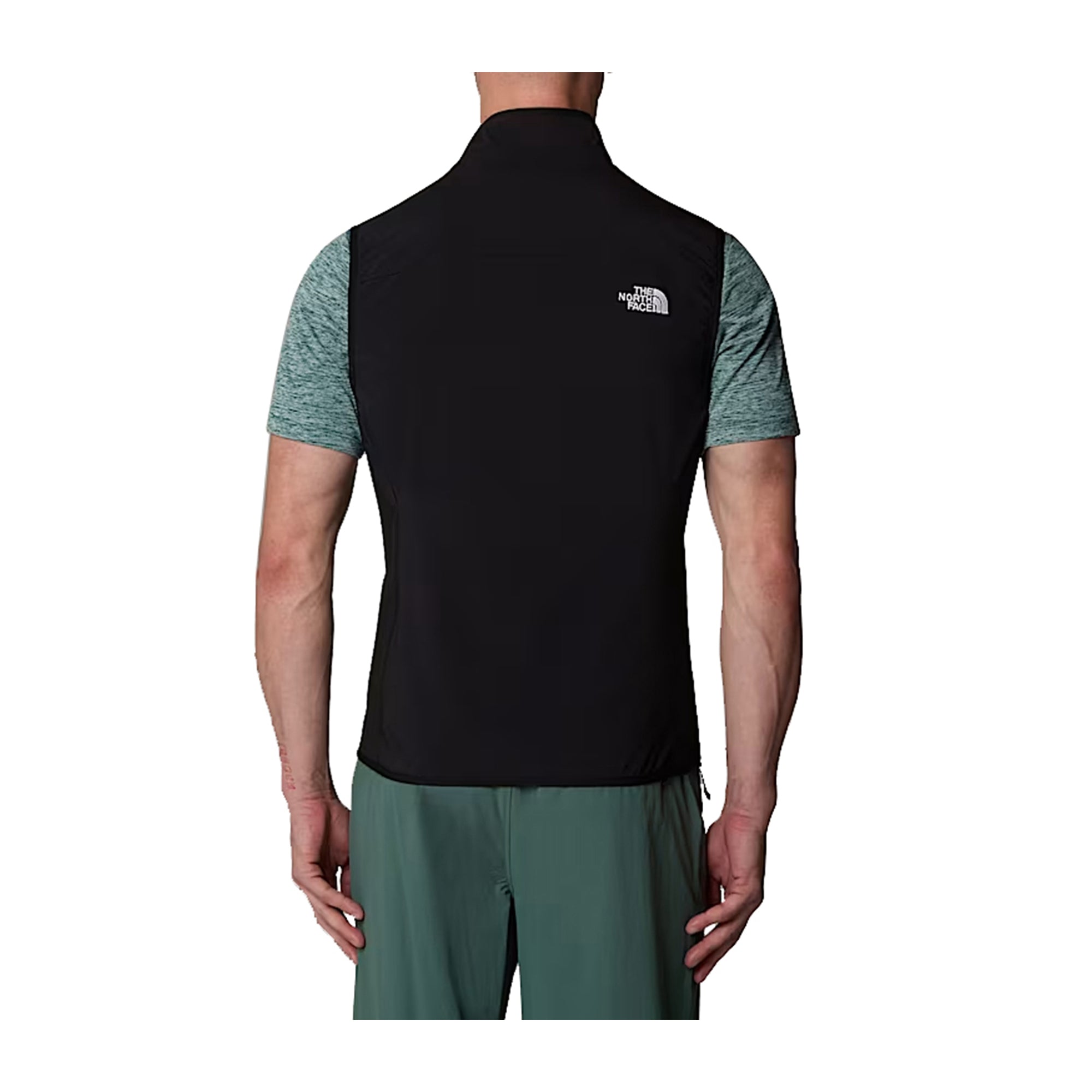 Gilet Uomo idrorepellente, con logo a contrasto e taschino sul petto