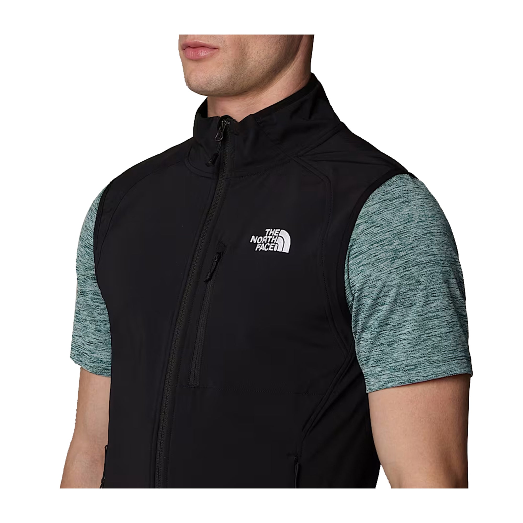 Gilet Uomo idrorepellente, con logo a contrasto e taschino sul petto