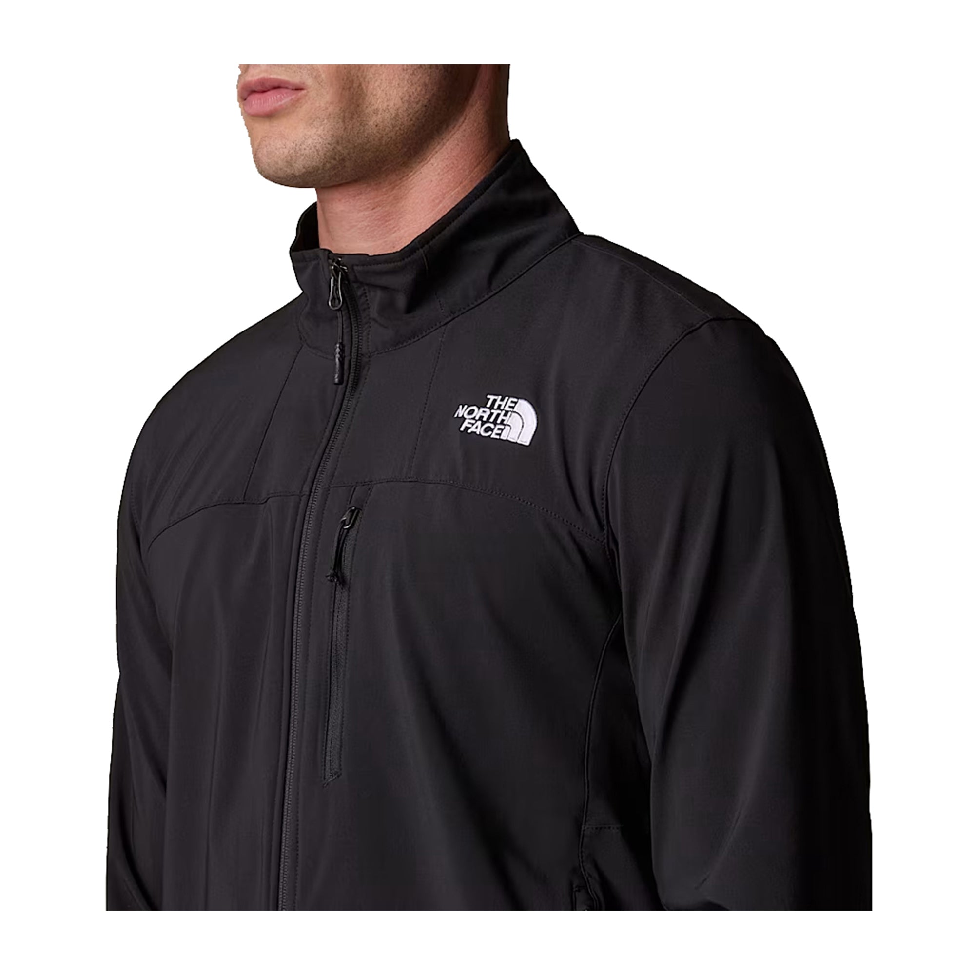 Giacca Uomo Nimble traspirante ed antivento, con taschino e zip