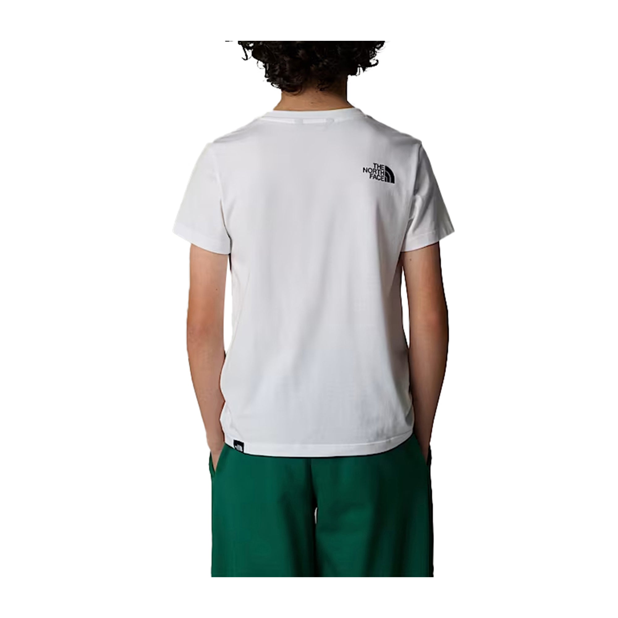 T-shirt Junior Simple Dome, in cotone elasticizzato, con doppio logo