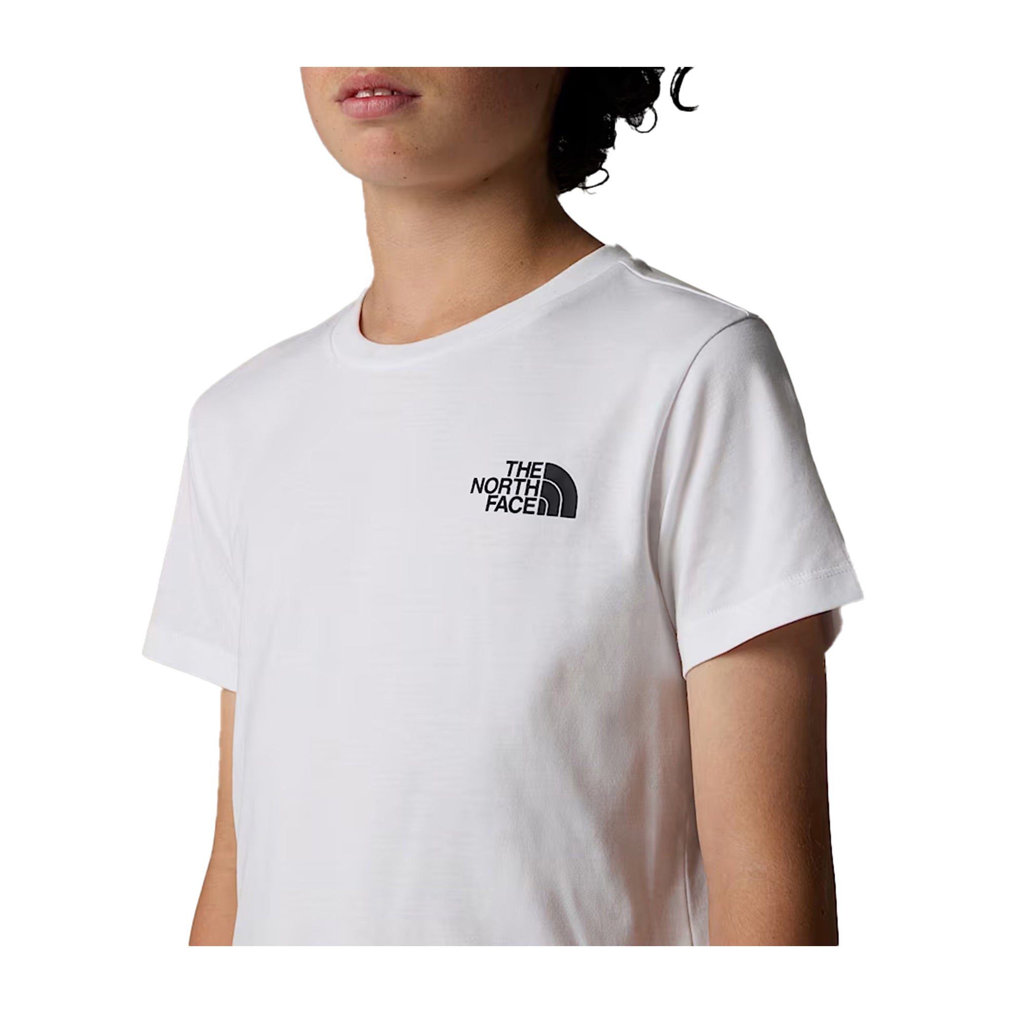 T-shirt Junior Simple Dome, in cotone elasticizzato, con doppio logo