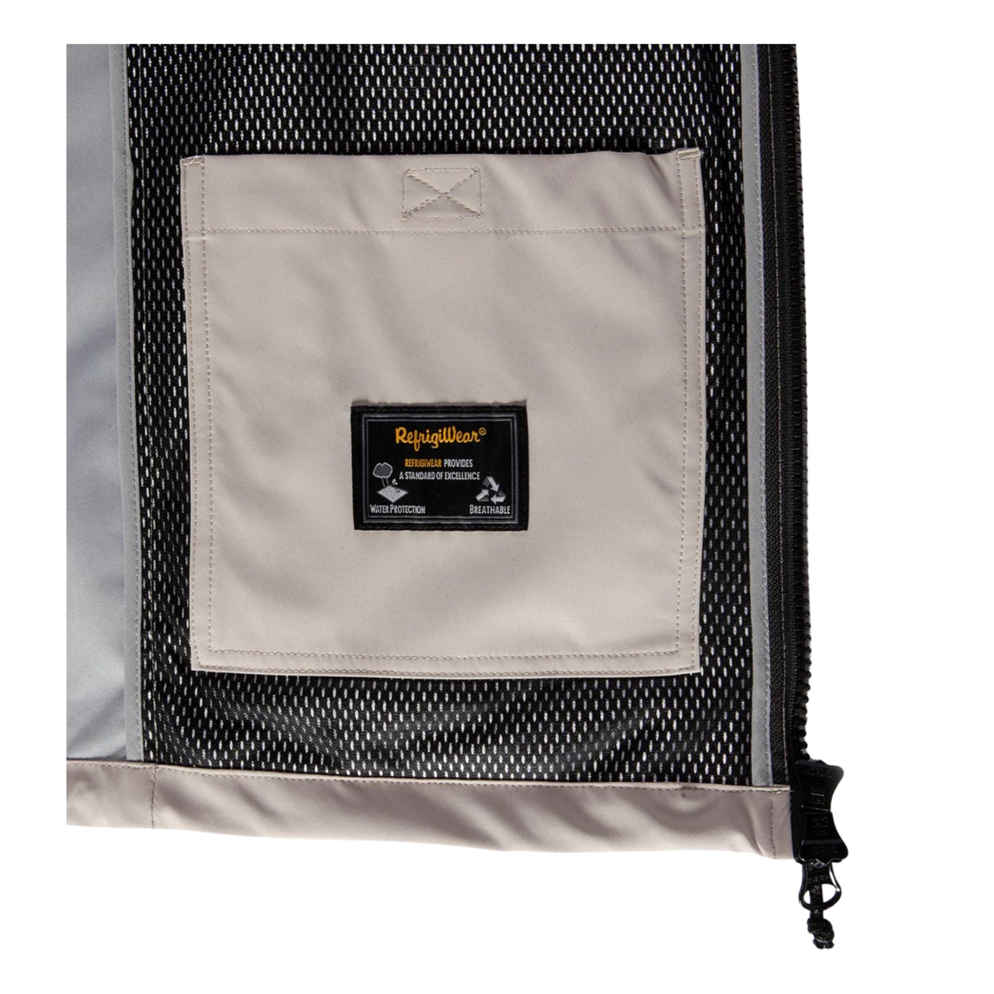 Gilet Uomo Eric Vest opaco Beige interno tasca dettaglio